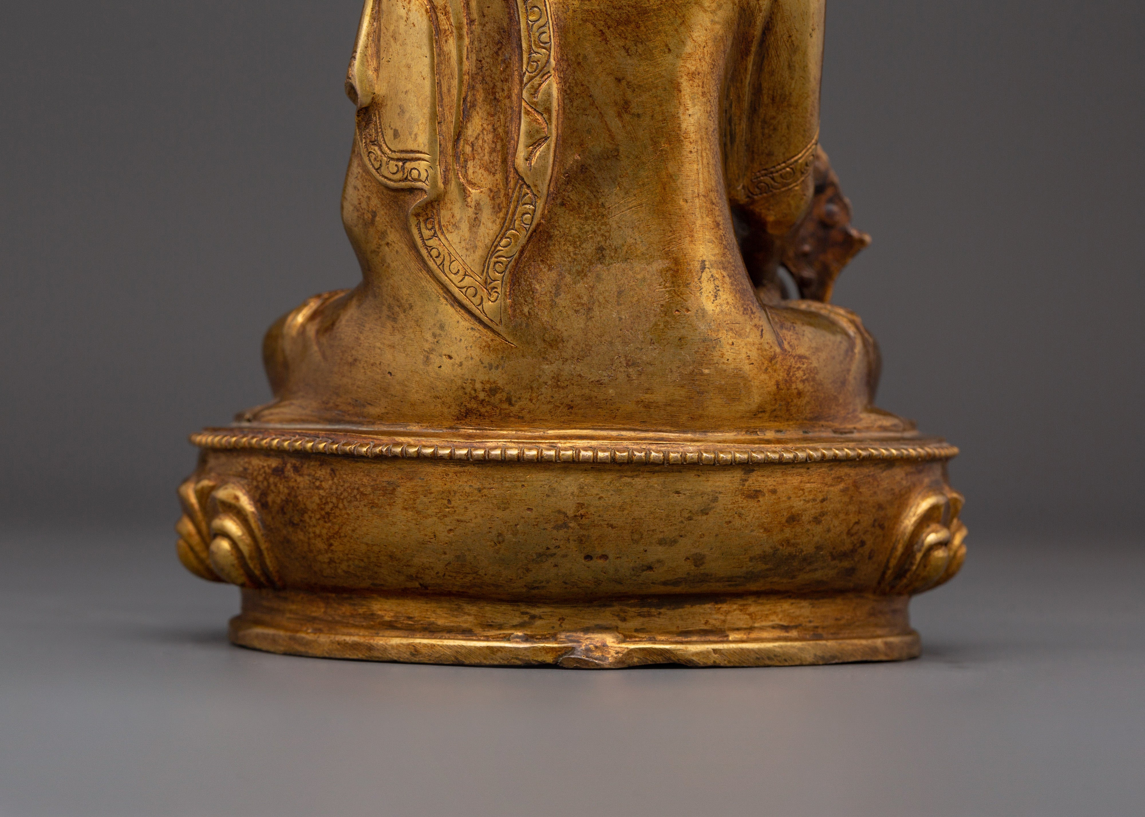 Medicine Buddha Handmade Figurine | Healer of the Mind and Body