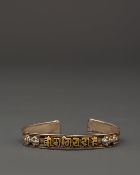 Tibetan Sterling Silver Bracelet