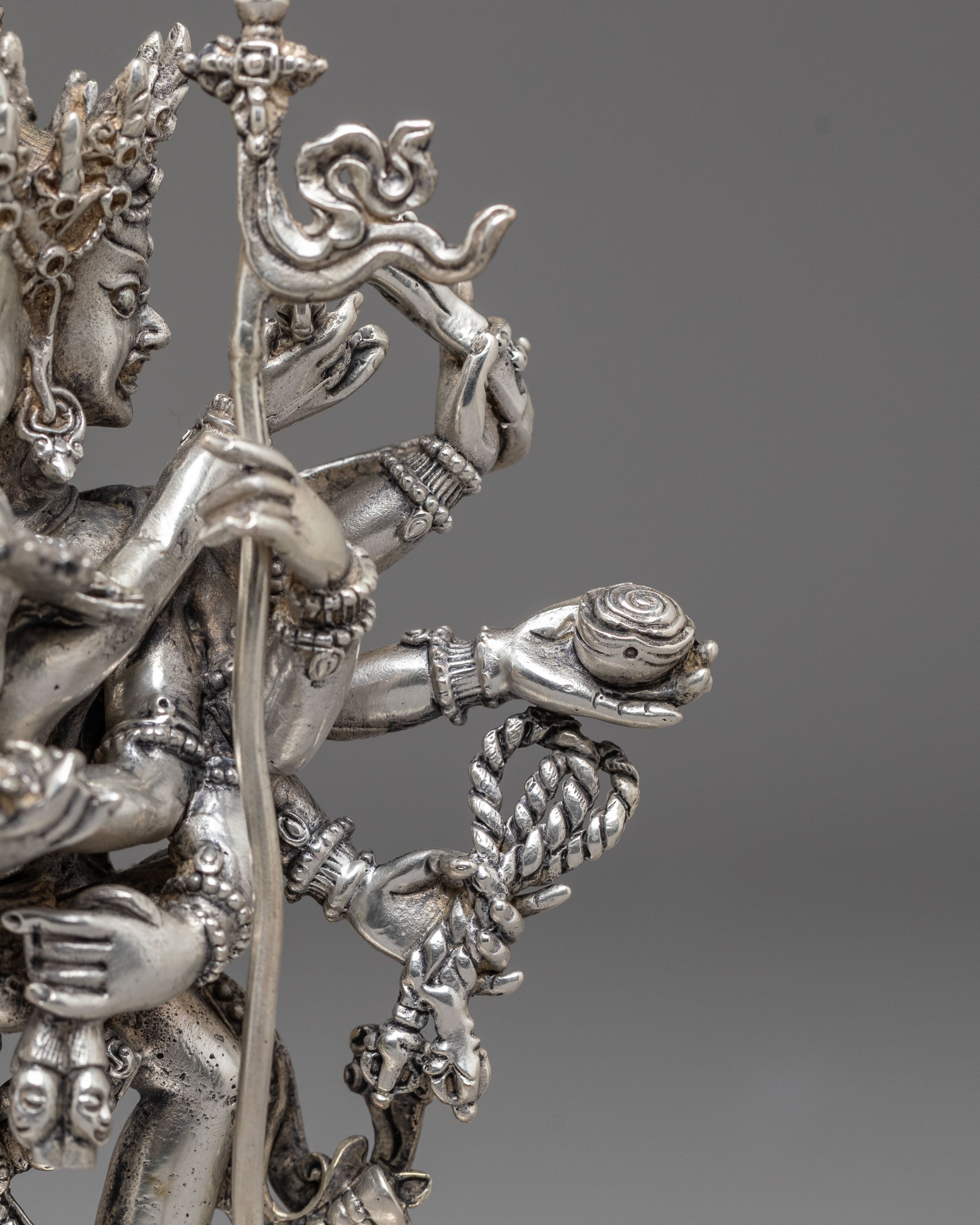 Buddhist Chakrasambhara Statue | Vajrayana Enlightened Deity