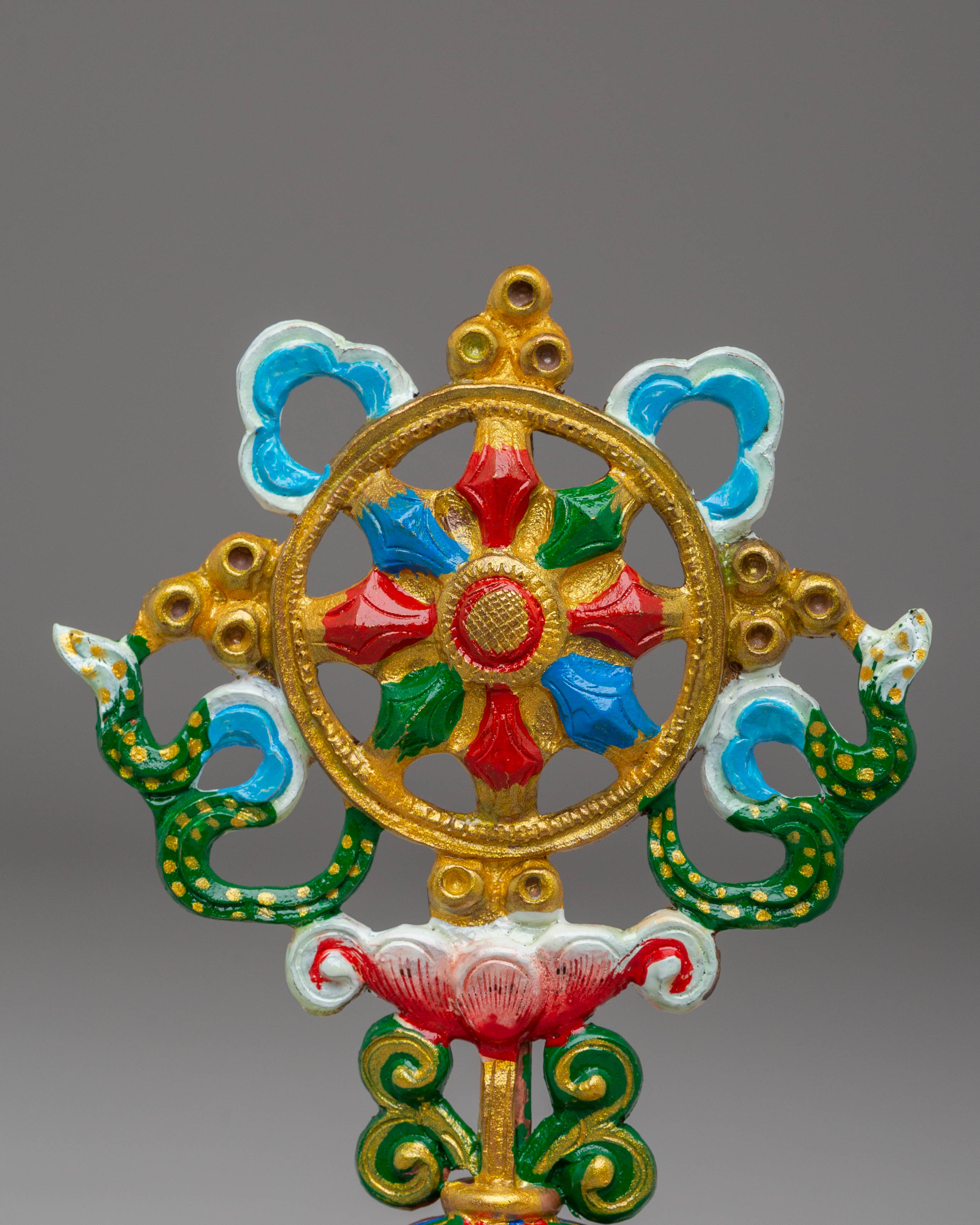 Handcrafted Eight Auspicious Symbols | Tibetan Buddhist Art