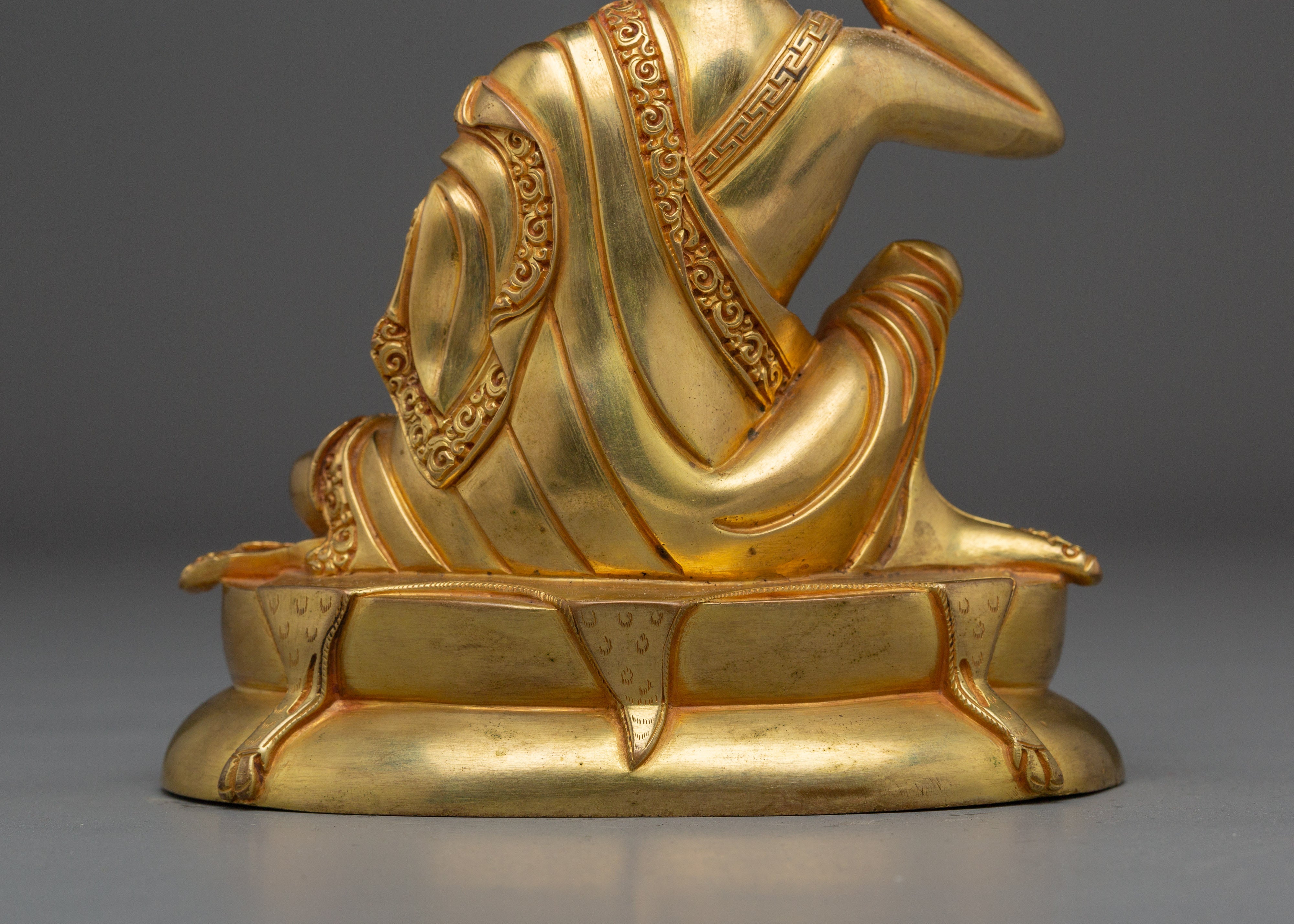 Devotional Decor Milarepa | Handcrafted Statue