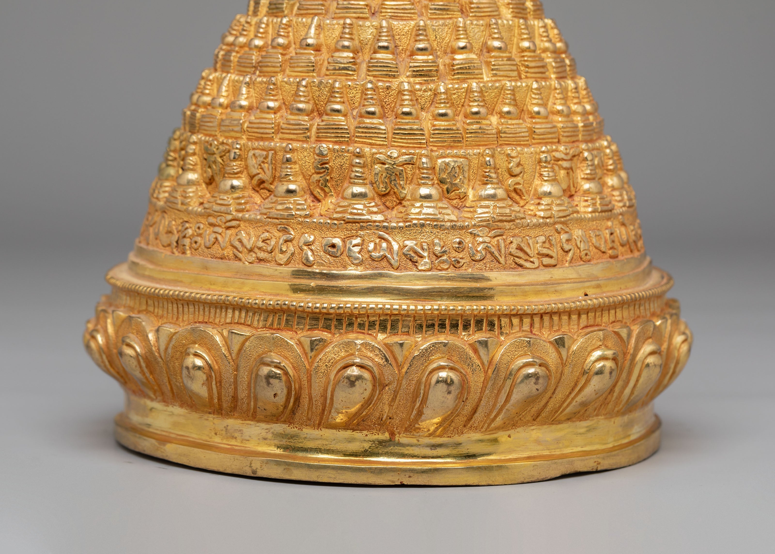 Himalayan Buddhist Altar Stupa | Spiritual Home Decor