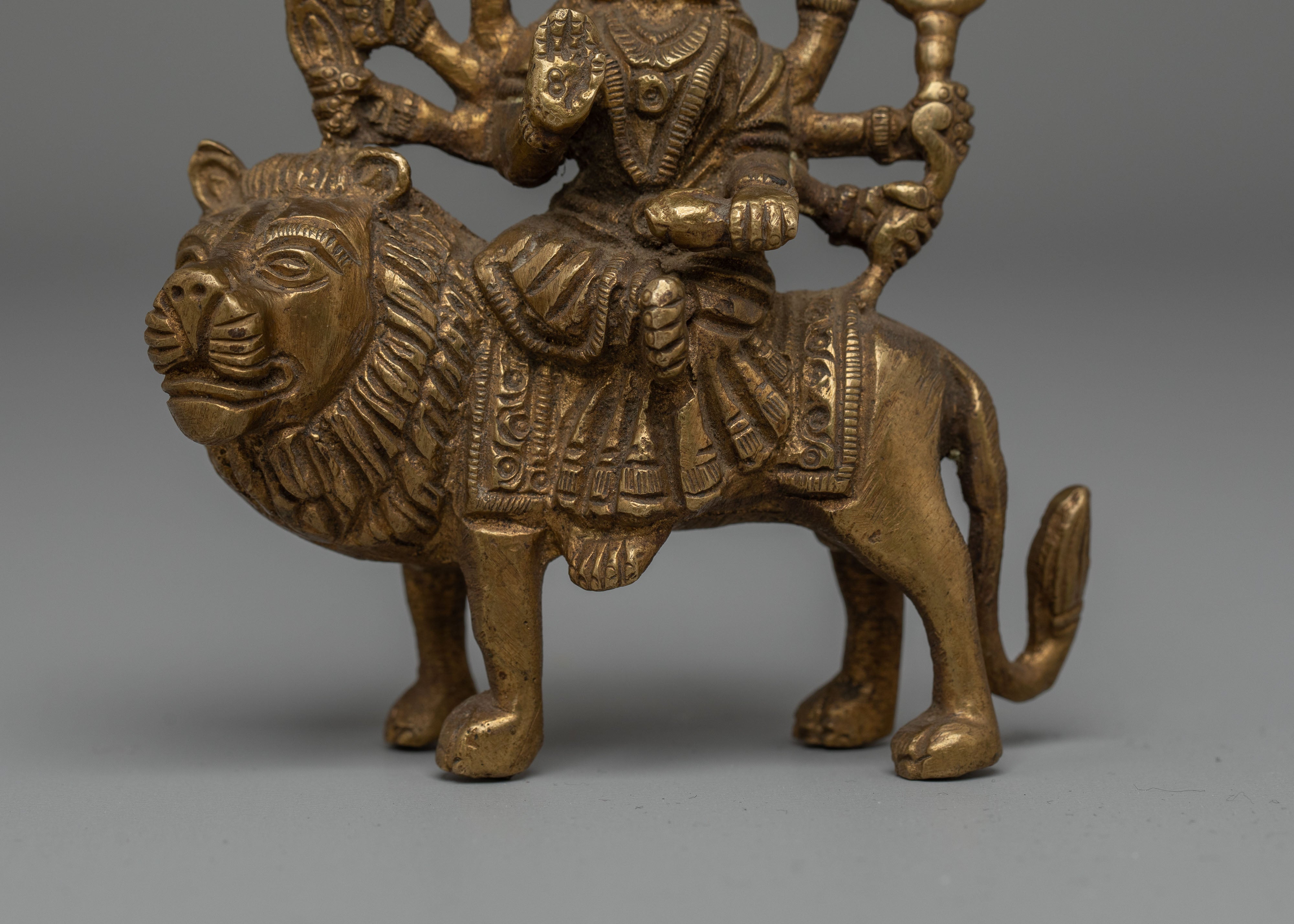 Handmade Brass Durga | Statue Symbol of Protection