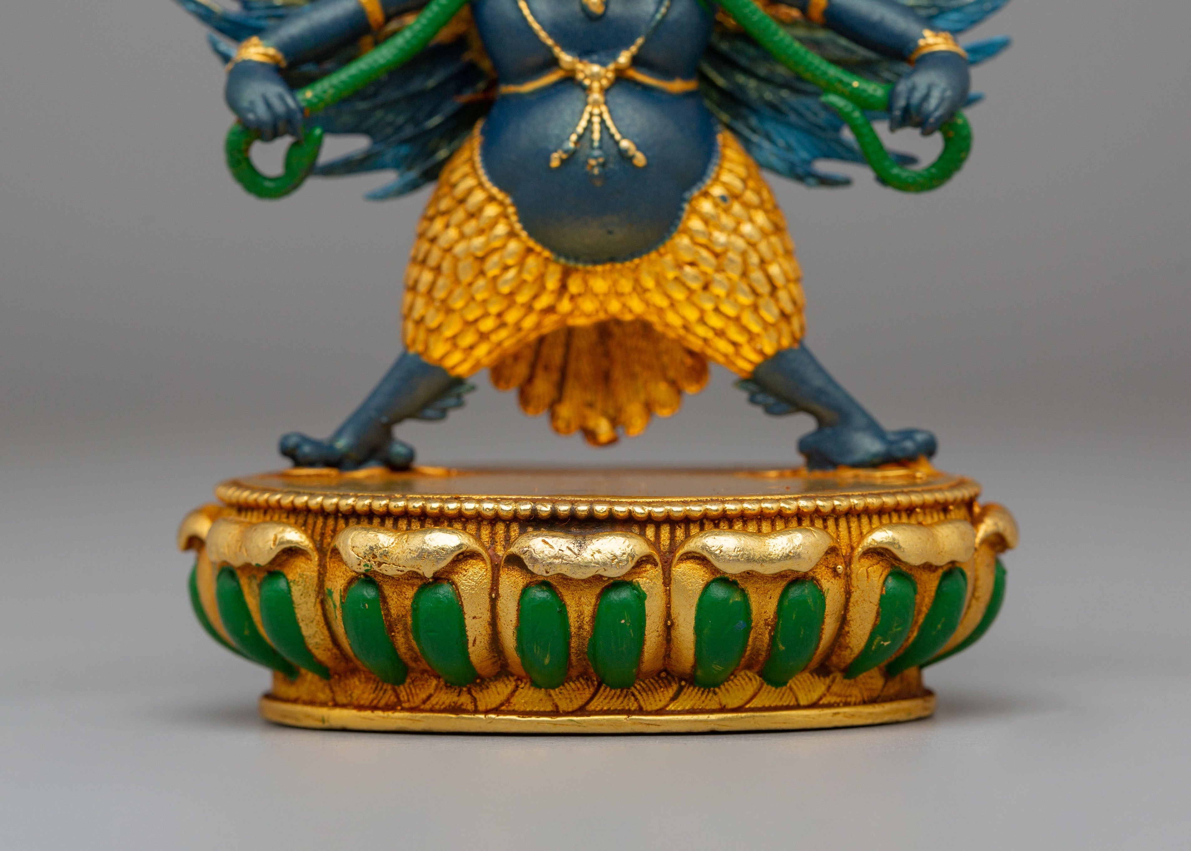 Handcrafted Garuda Hindu Deity Statue | God of Speed and Protection