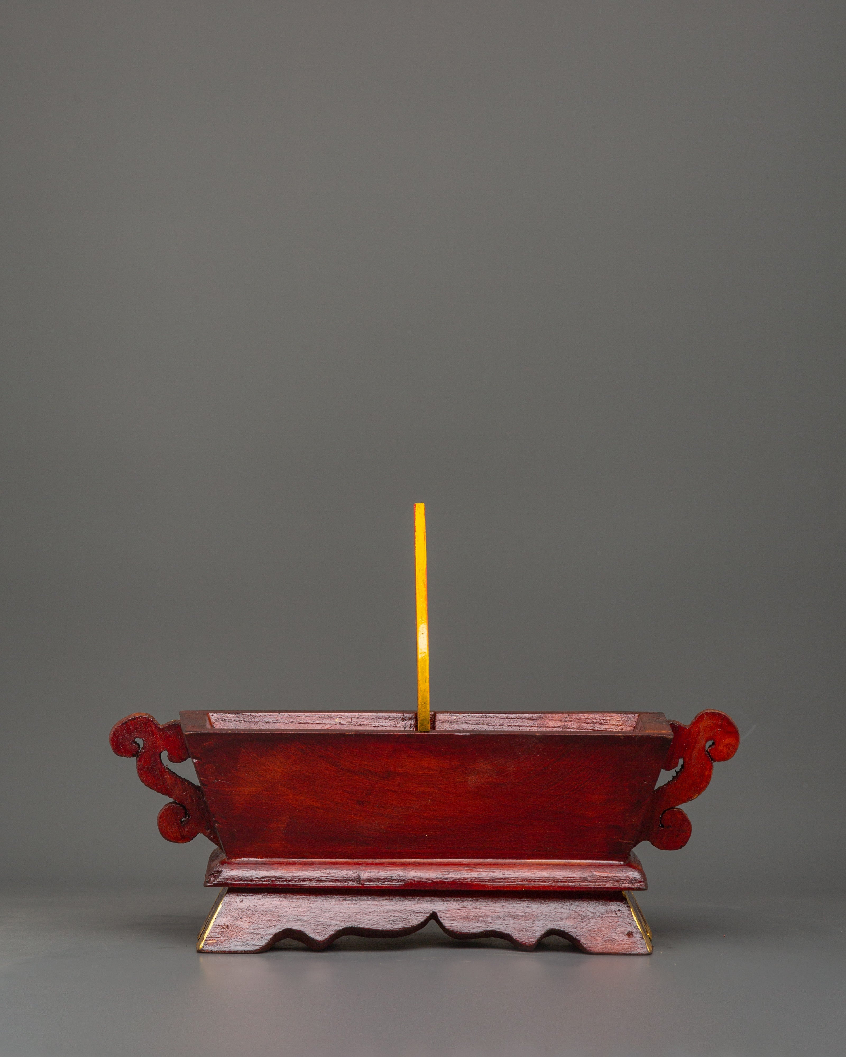 Wooden Box with Traditional Motifs | Spiritual Storage Chest