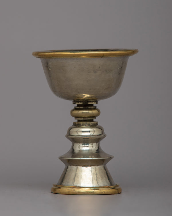 Brass Butter Lamp 