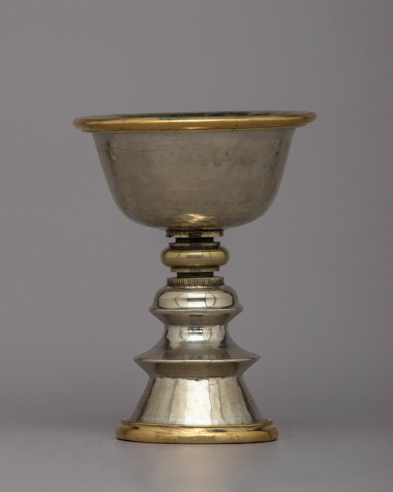 Brass Butter Lamp 