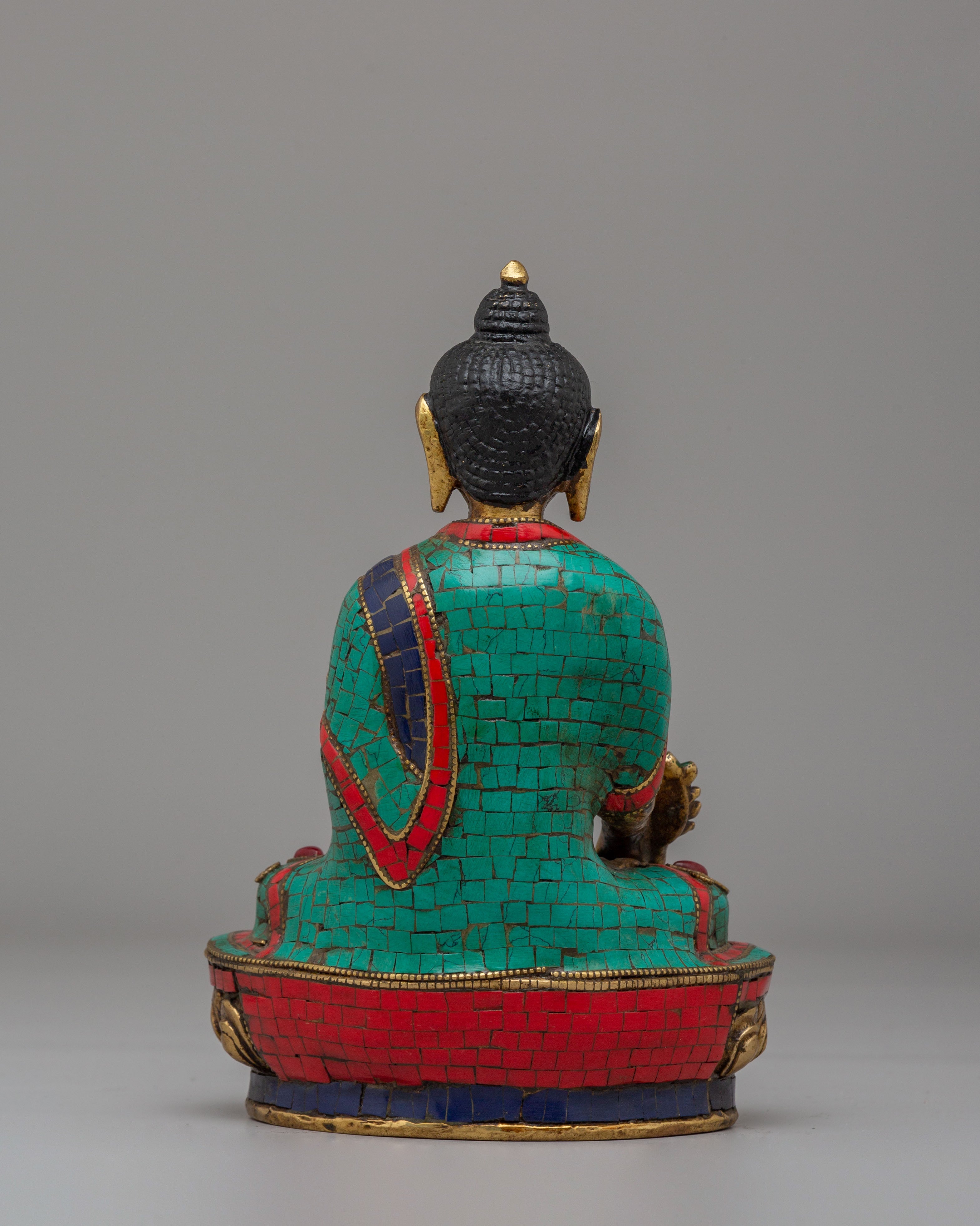 Traditional Medicine Buddha Deity Statue | Healing Symbolism