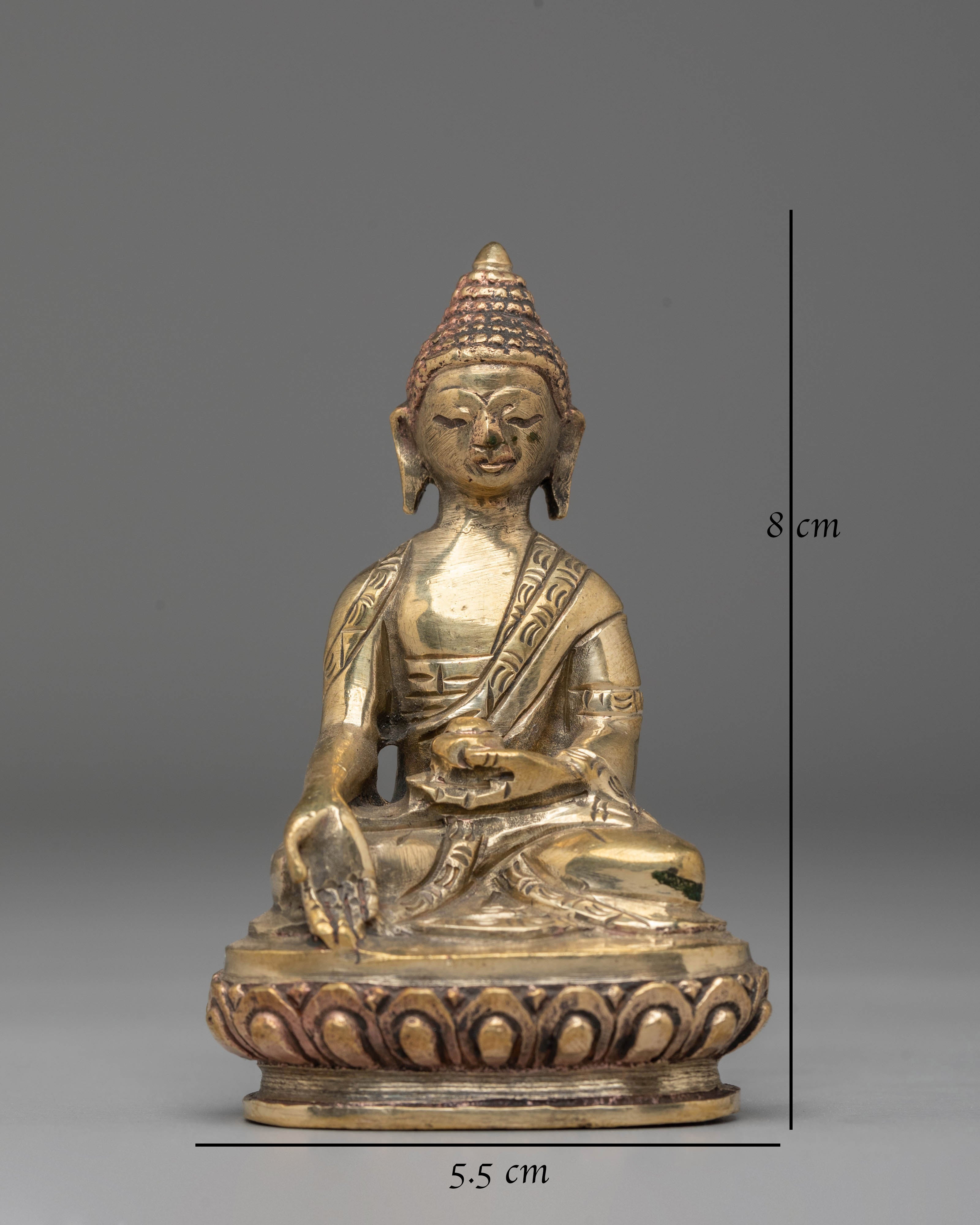 Handcrafted Buddhist Ratnasambhava Statue | Tibetan Deity of Wealth