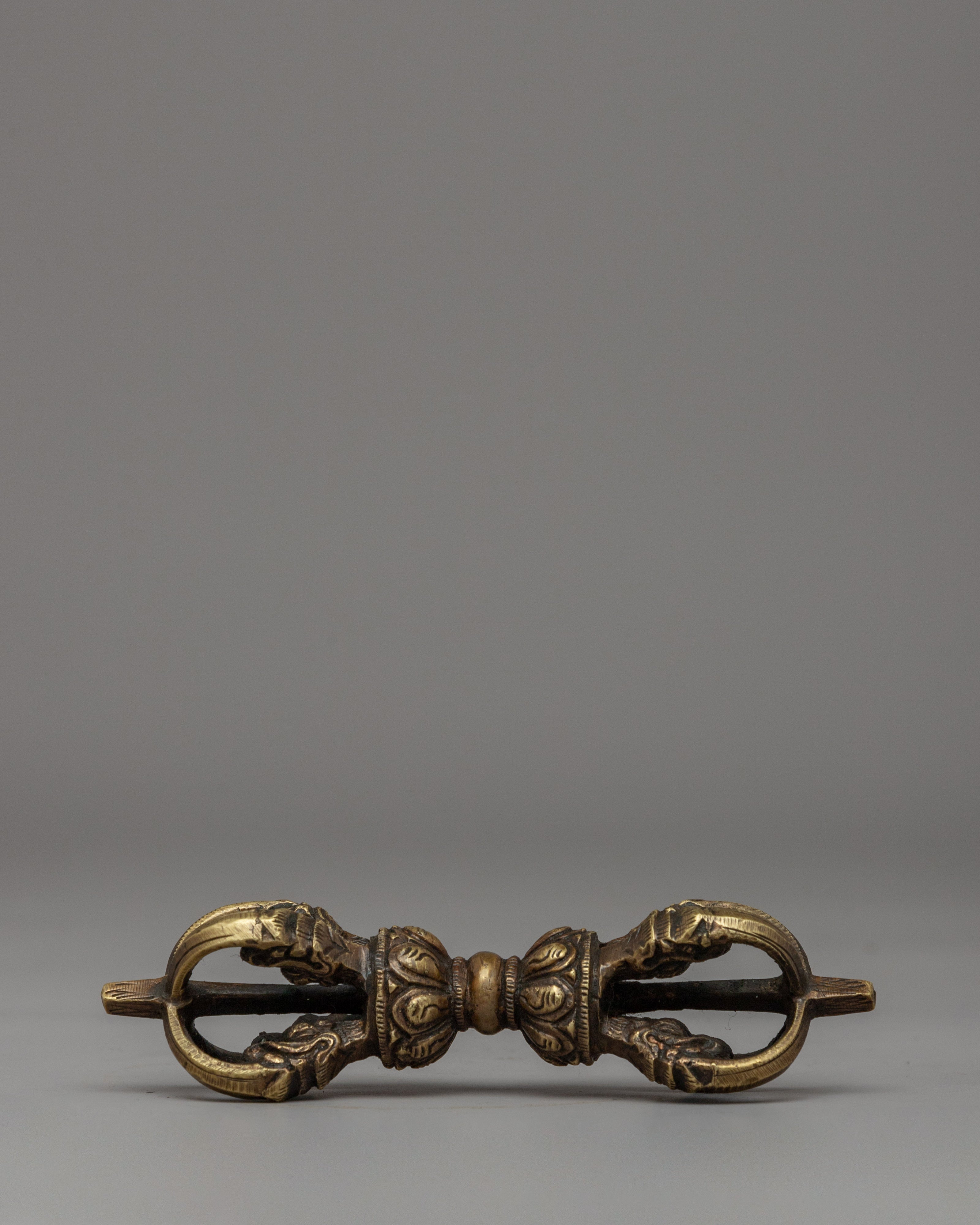 Bronze Body Vajra and Bell Set | Himalayan Buddhist Ritual Instruments