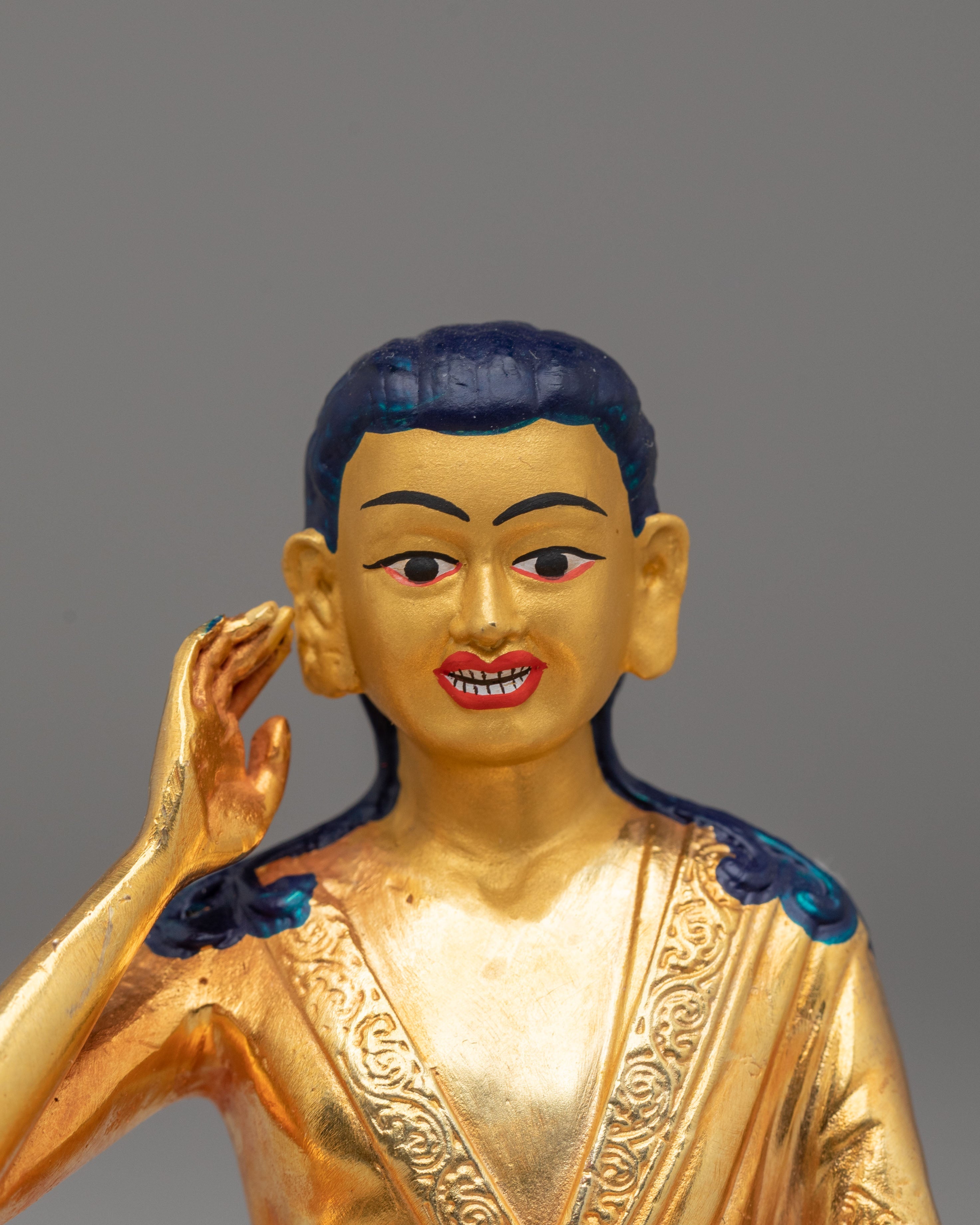 Handcrafted Milarepa Buddhist Statue | Symbol of Spiritual Transformation