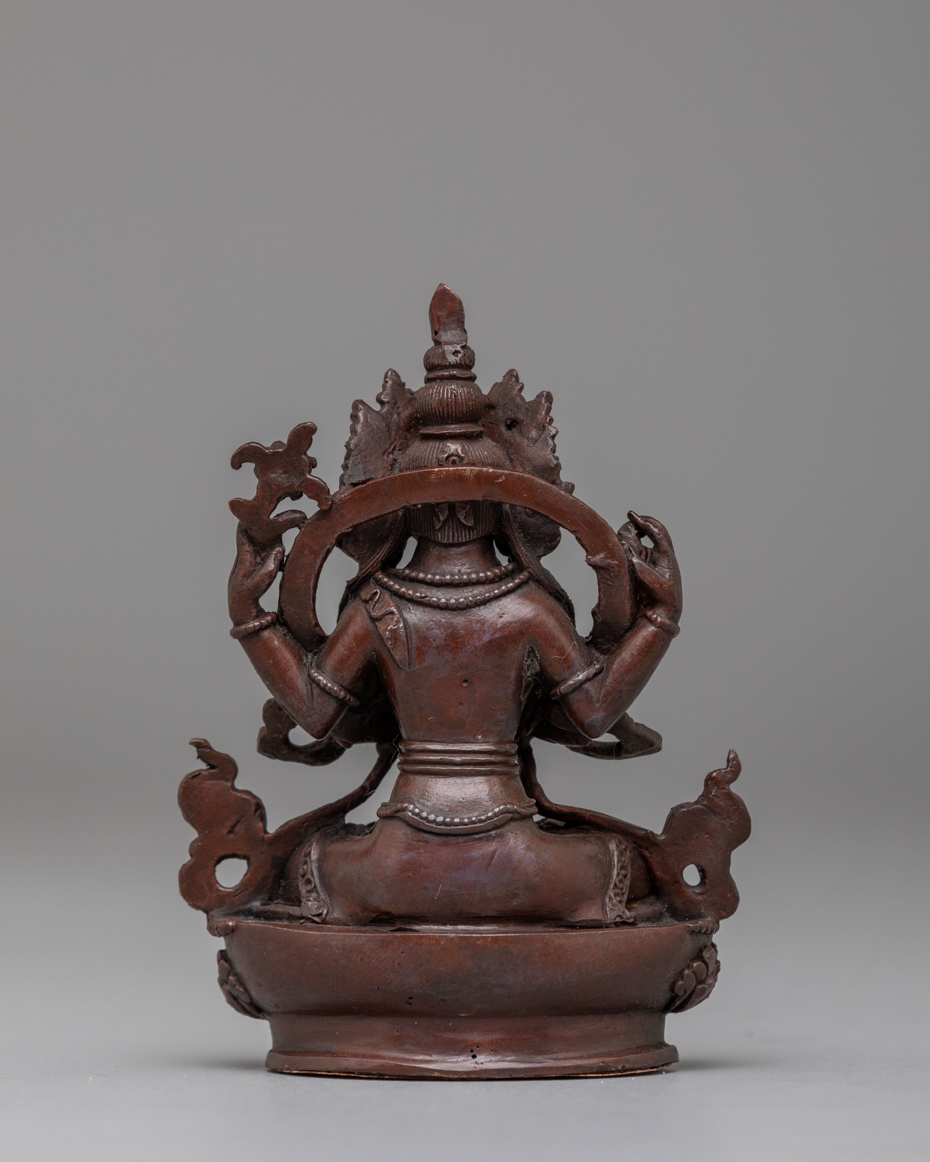 Machine Made Chenrezig Bodhisattva Statue | Ideal for Meditation