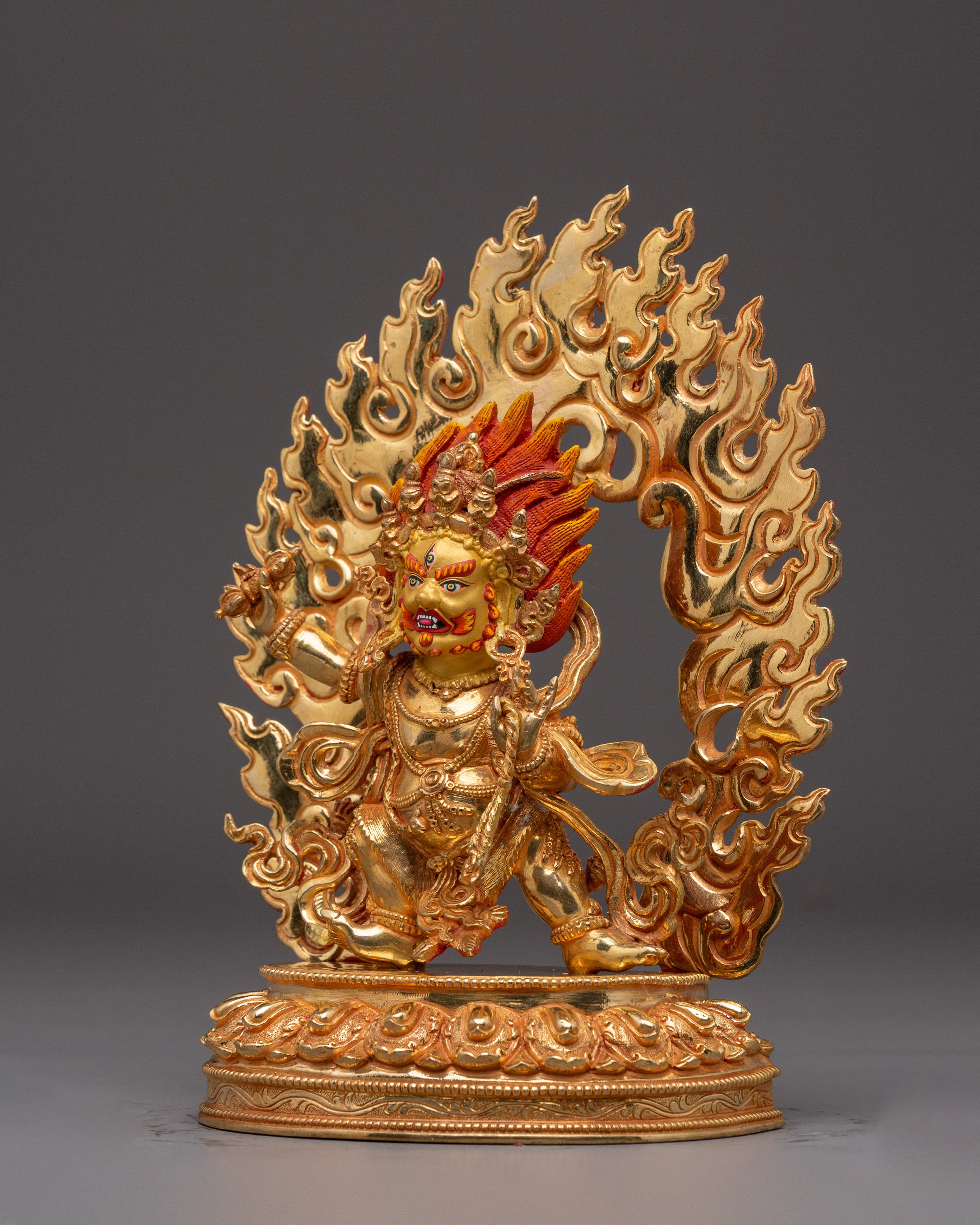 Fierce Wisdom Deity Vajrapani | Wrathful Enlightened Deity