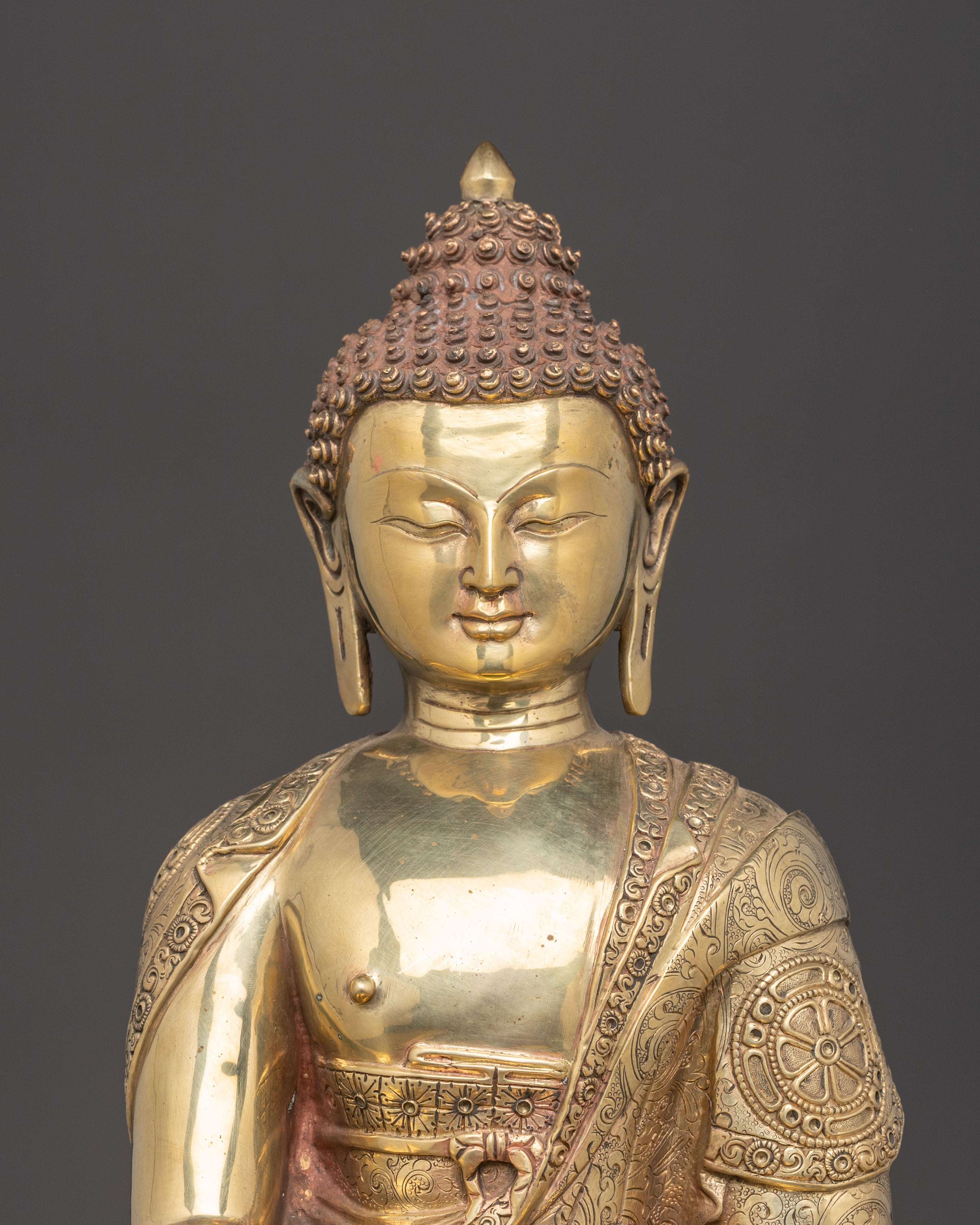 Tibetan Three Buddha Statue Set | Medicine Buddha, Shakyamuni Buddha & Amitabha Buddha