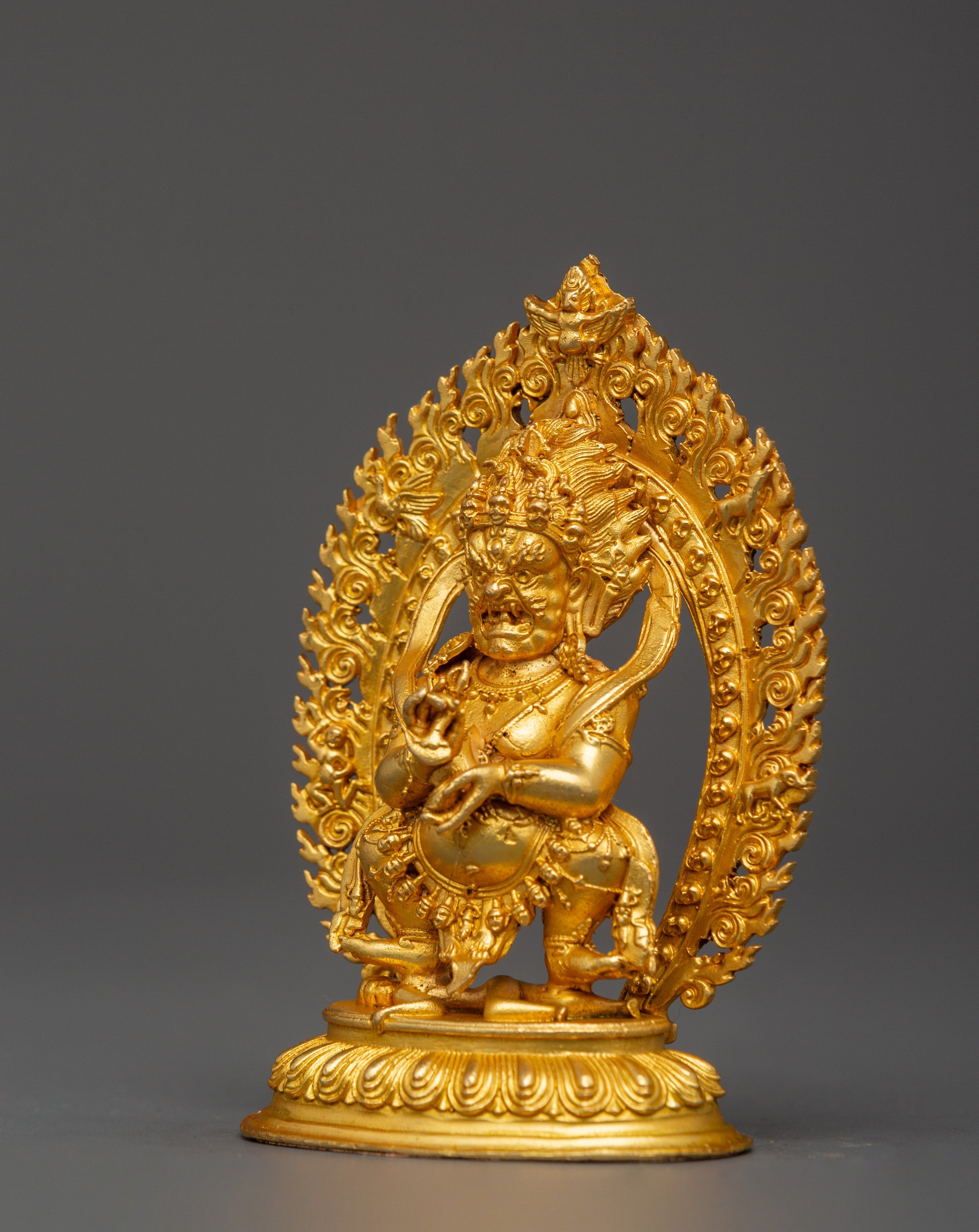 Sakya Tradition Dharma Guardian Shakya Mahakala Statue | Defender of the Dharma