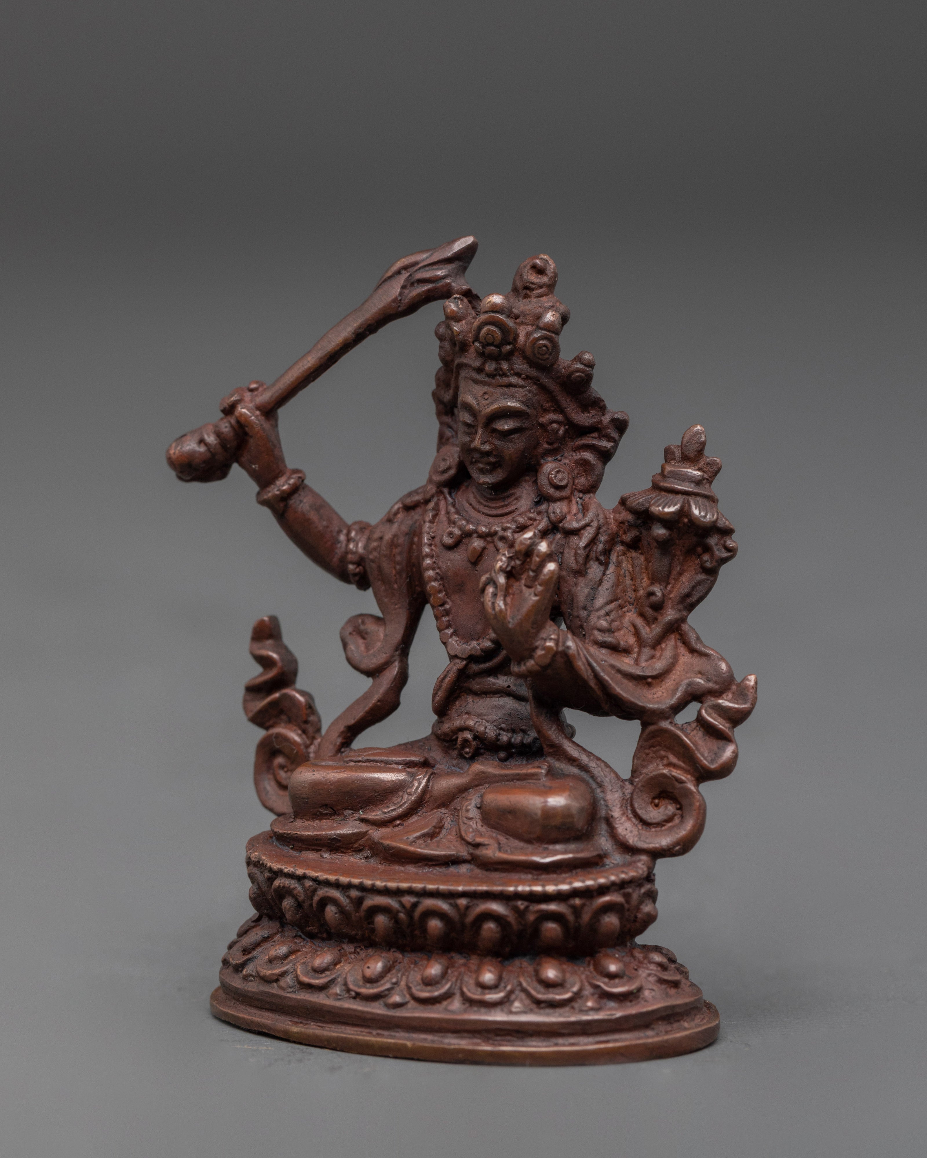 Manjushri, Wisdom Bodhisattva Statue | Buddhist Statue for Meditation & Spiritual