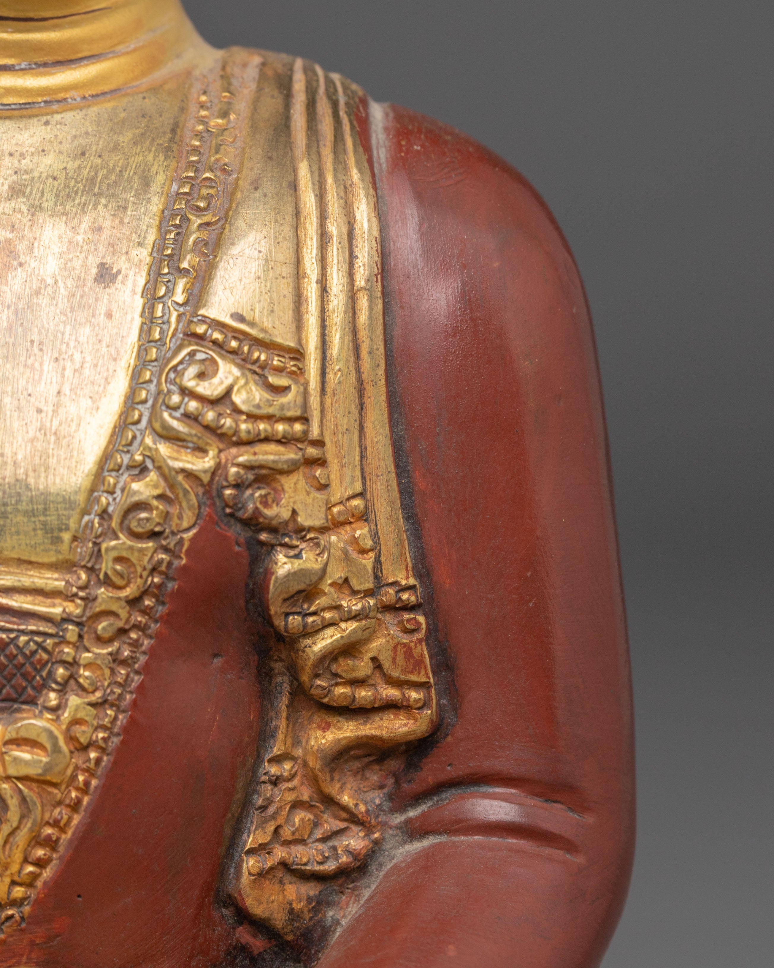 Handcrafted Figurine of Shakyamuni Buddha | Buddha of Wisdom and Compassion