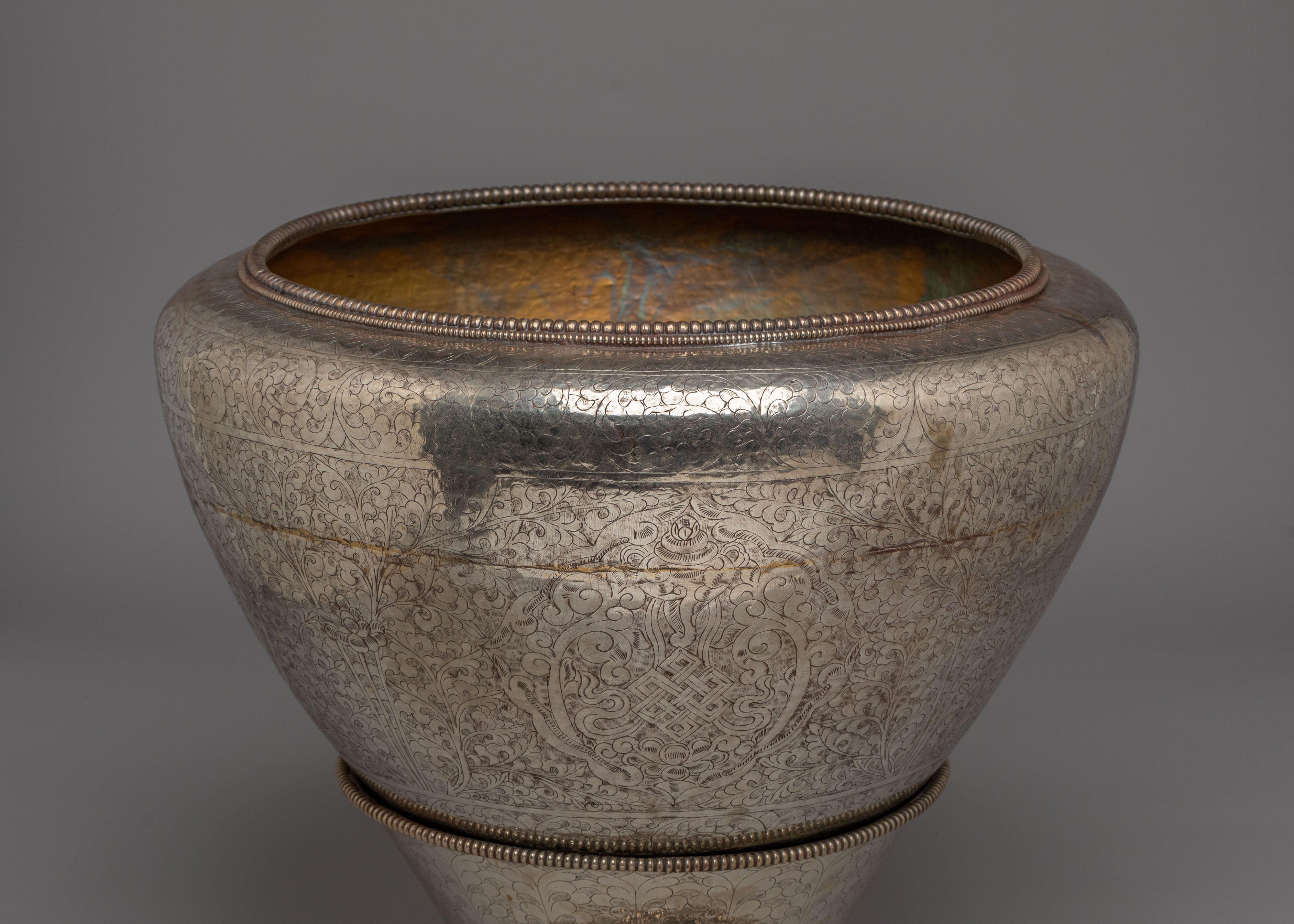 Buddhist Golpa Art | Spiritual Decorative Bowl for Meditation