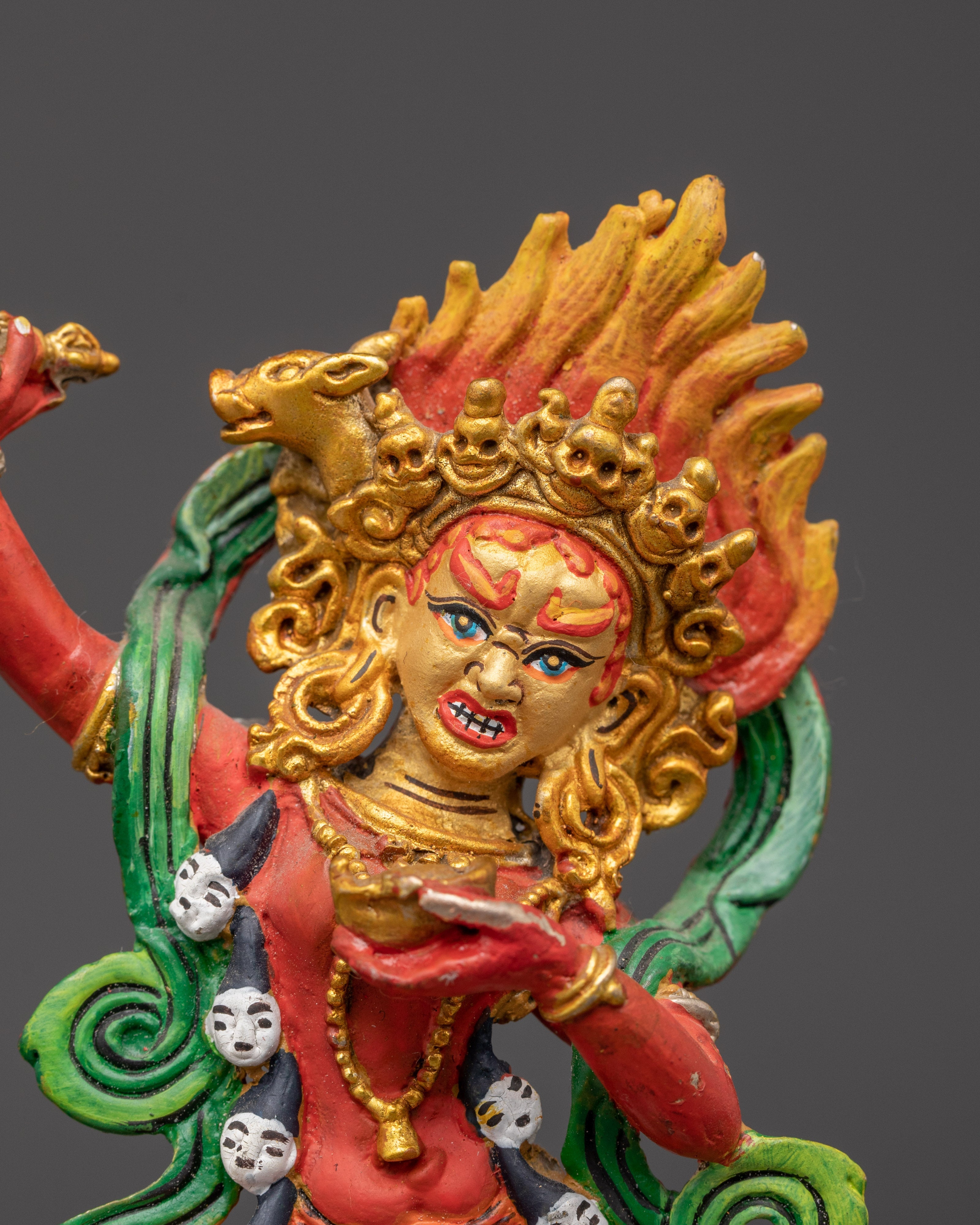 Gold Plated Dorje Phagmo | Spiritual Icon