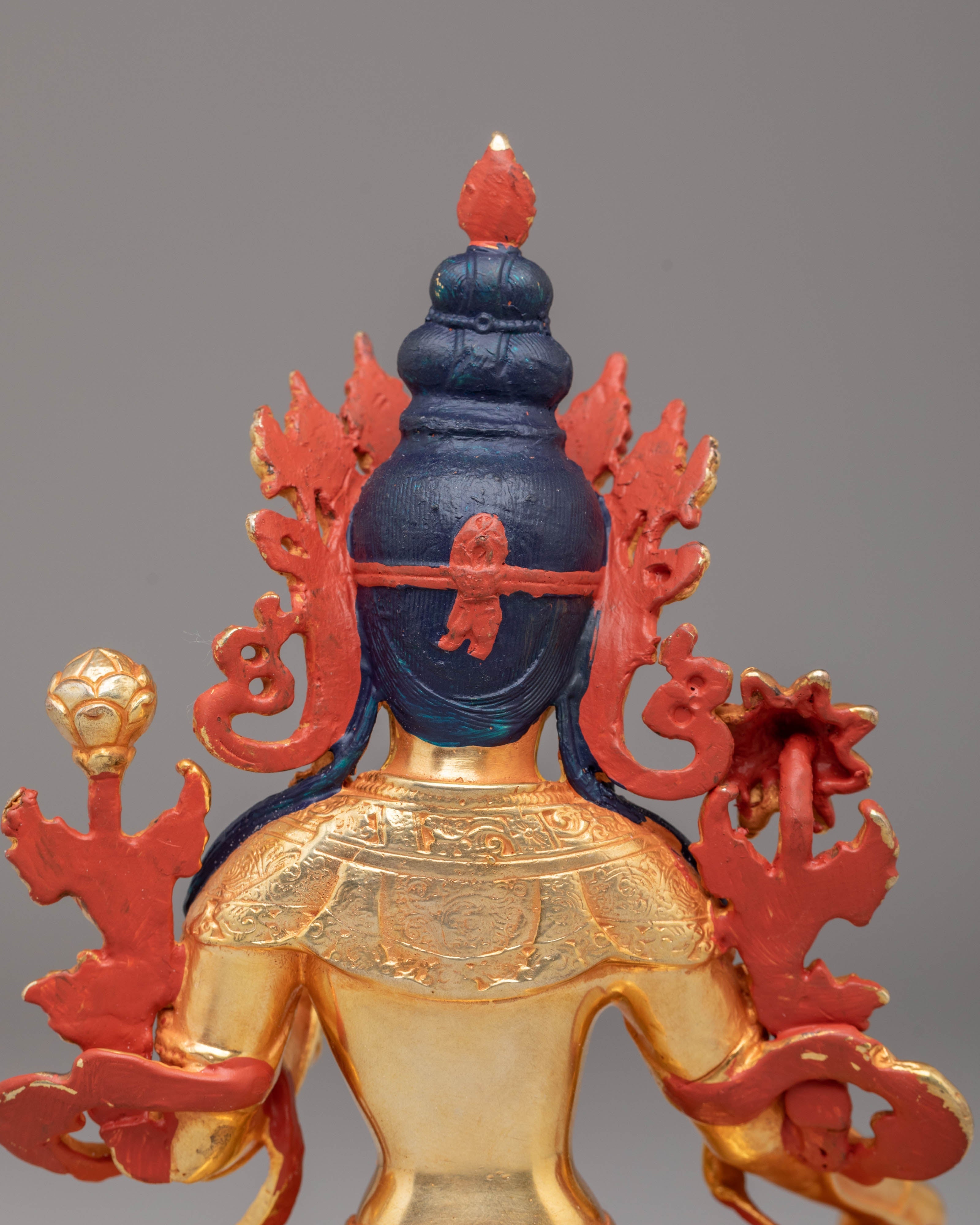 Green Tara Meditation Statue | Tibetan Goddess of Compassion & Protection