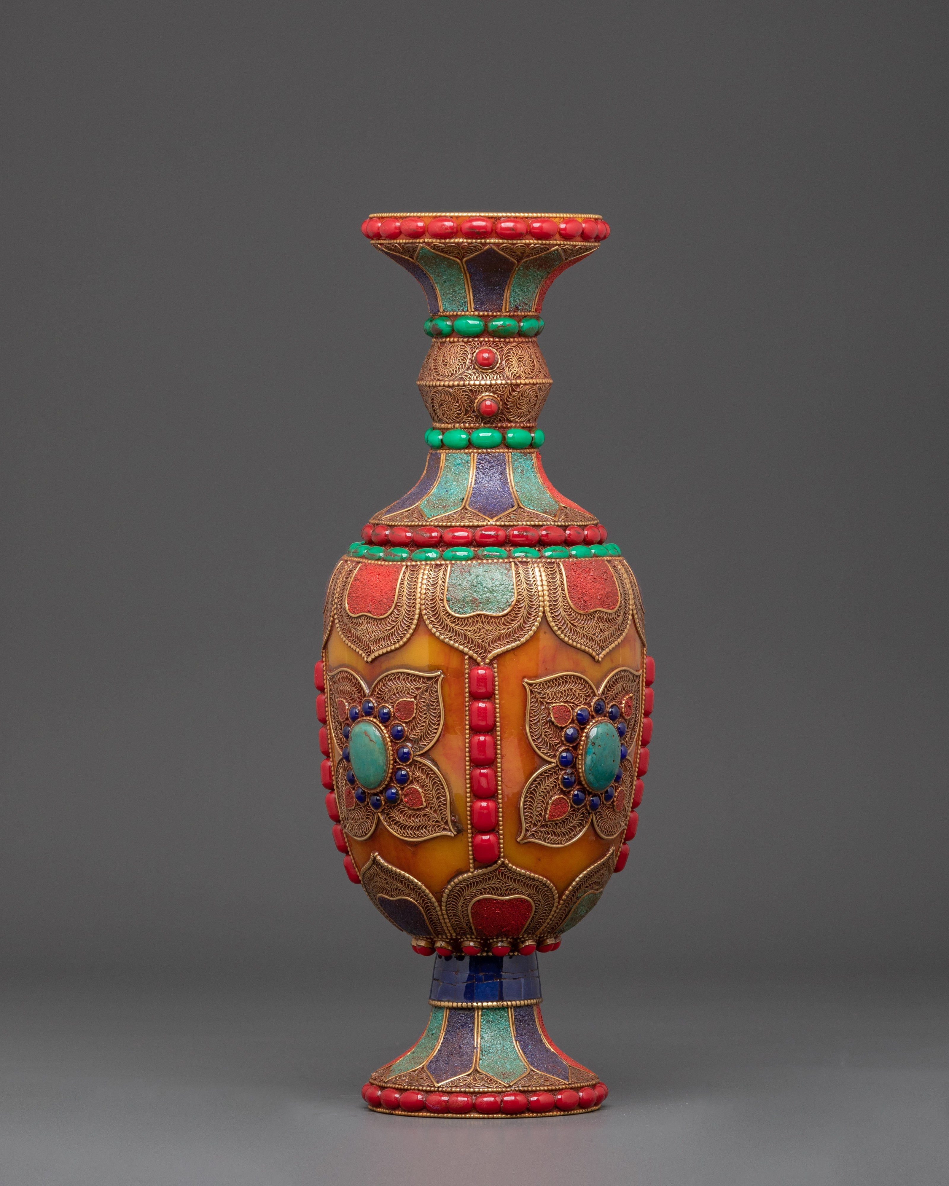 Flower Vase Set For Decor | Himalayan Vase for Home & Office