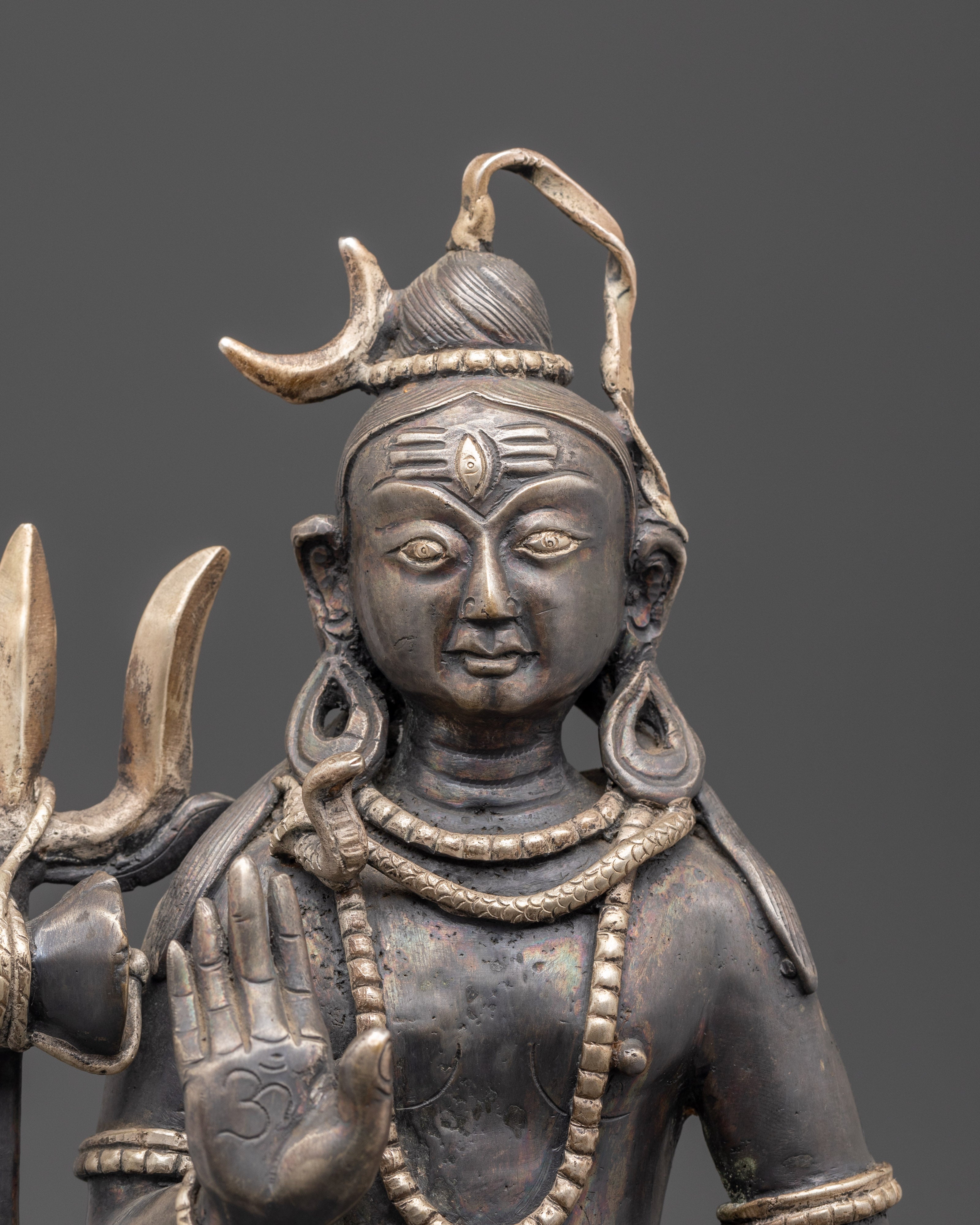 Lord Shiva Copper Statue | Symbol of Wisdom and Purification