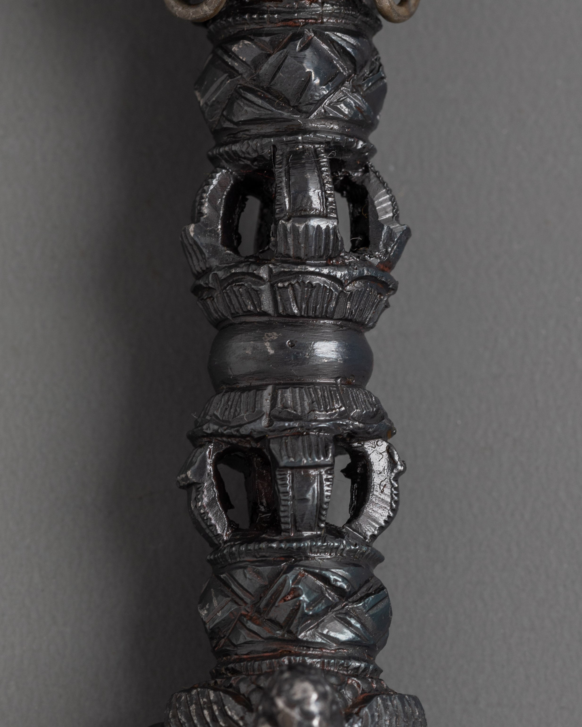 Copper Phurba Ritual Dagger |  Symbol of Tibetan Mysticism and Protection