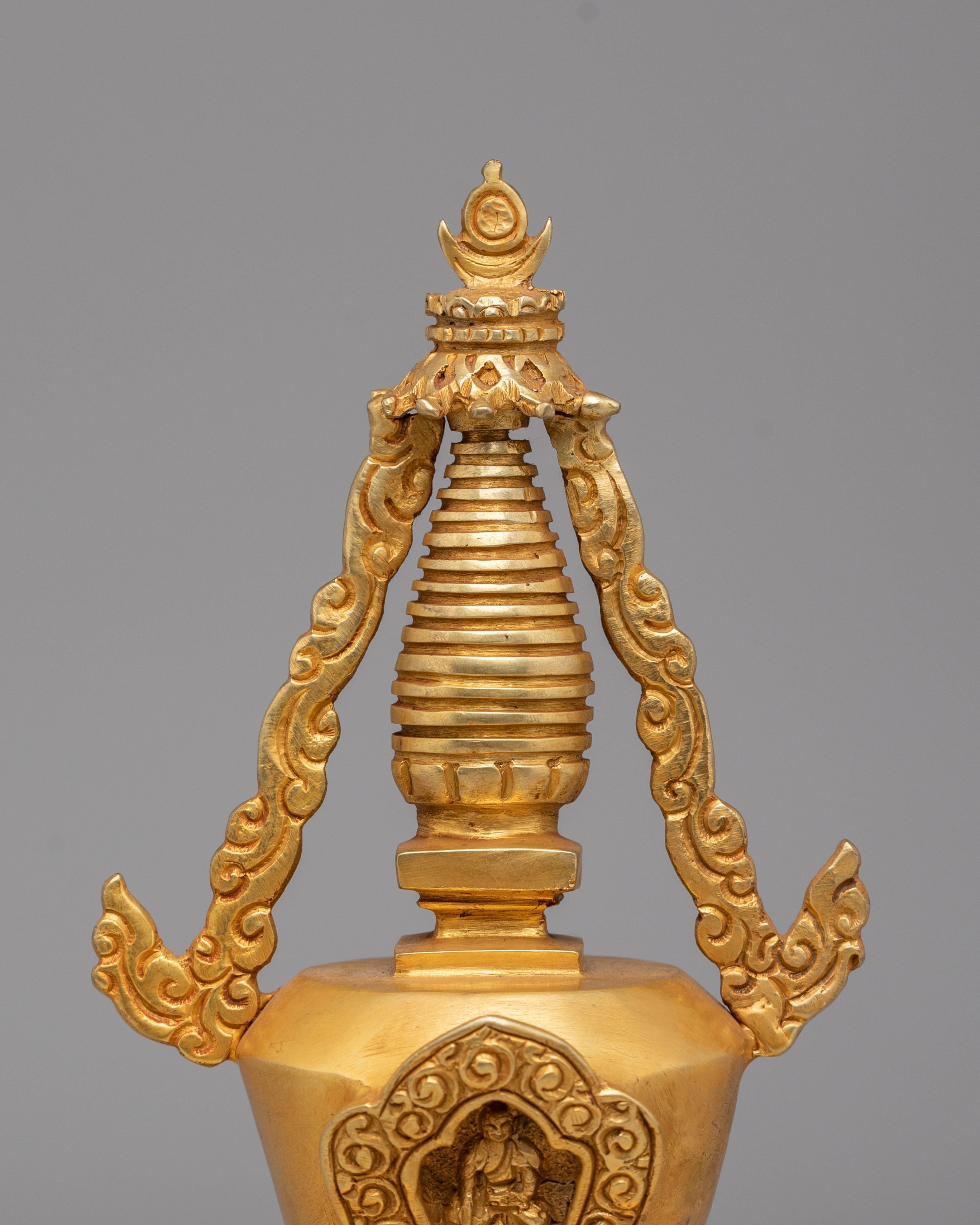 Spiritual Stupa for Rituals | Handcrafted Meditation Altar Stupa