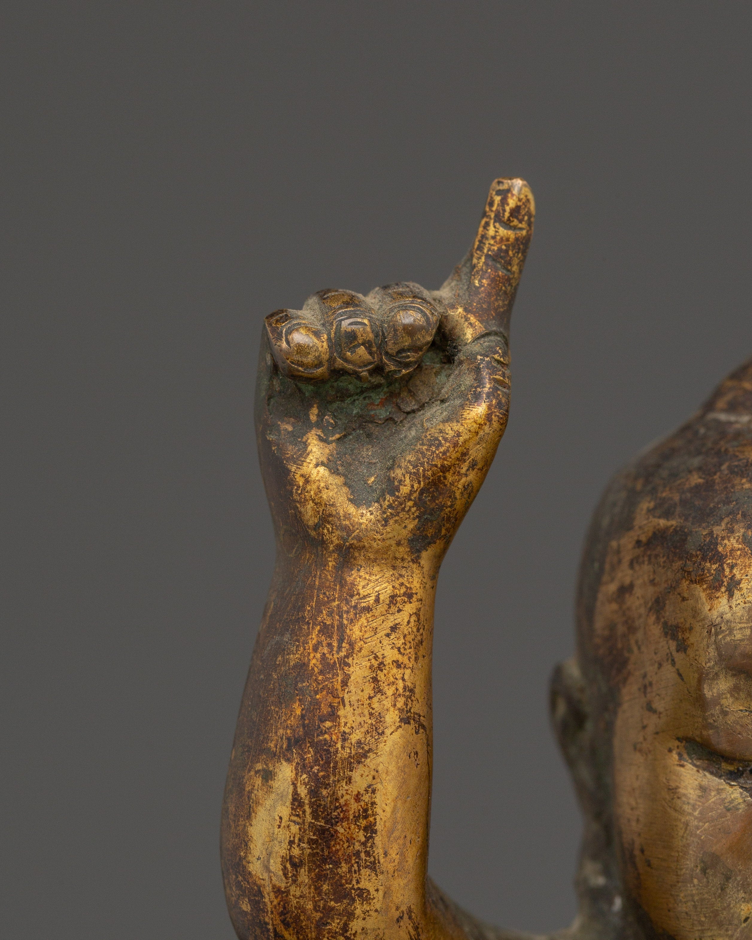 Little Buddha Copper Statue | Bring Calm and Balance with the Little Buddha Statue
