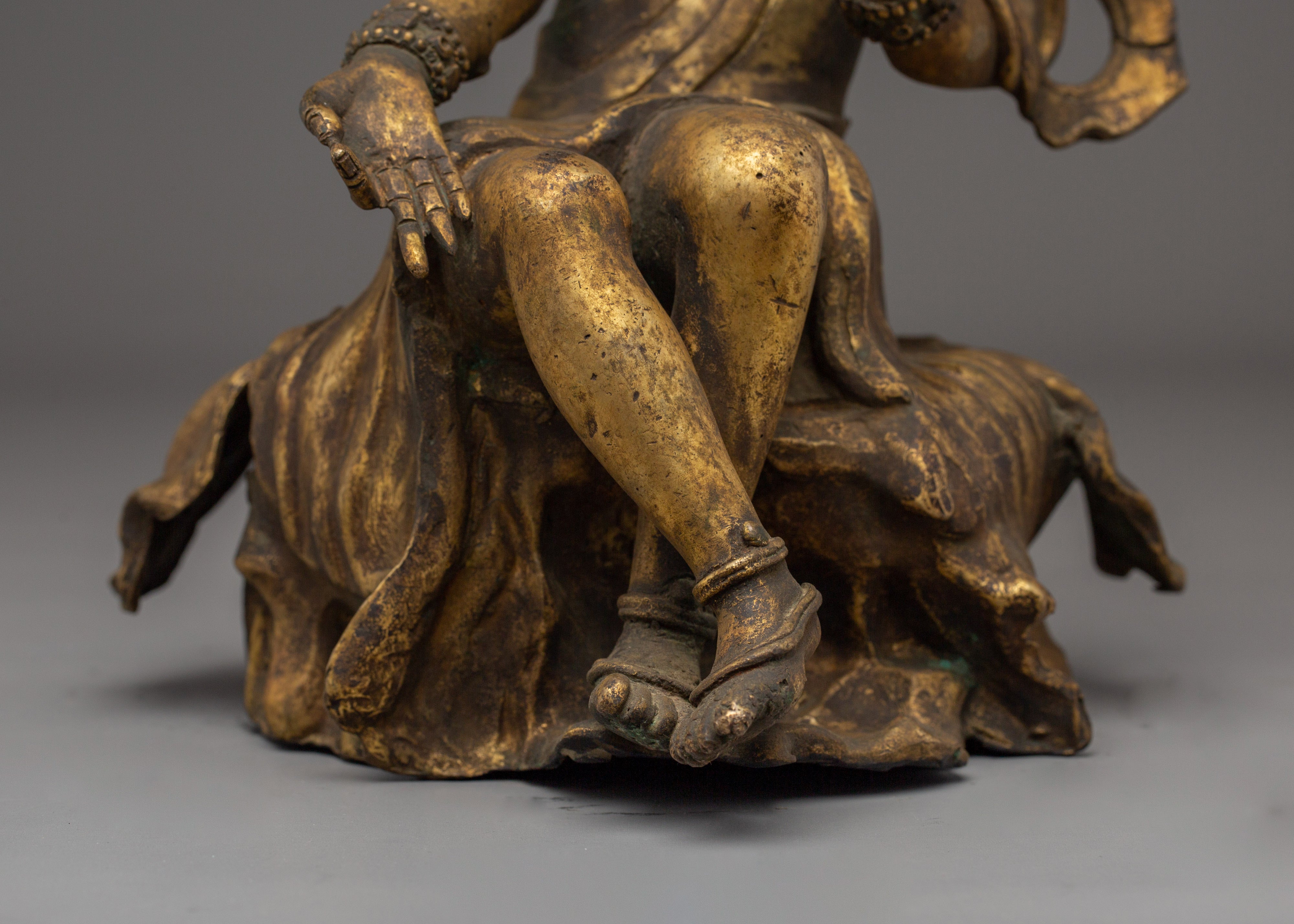 Sita Tara Spiritual Statue | Spiritual Home Decor for Meditation and Blessings