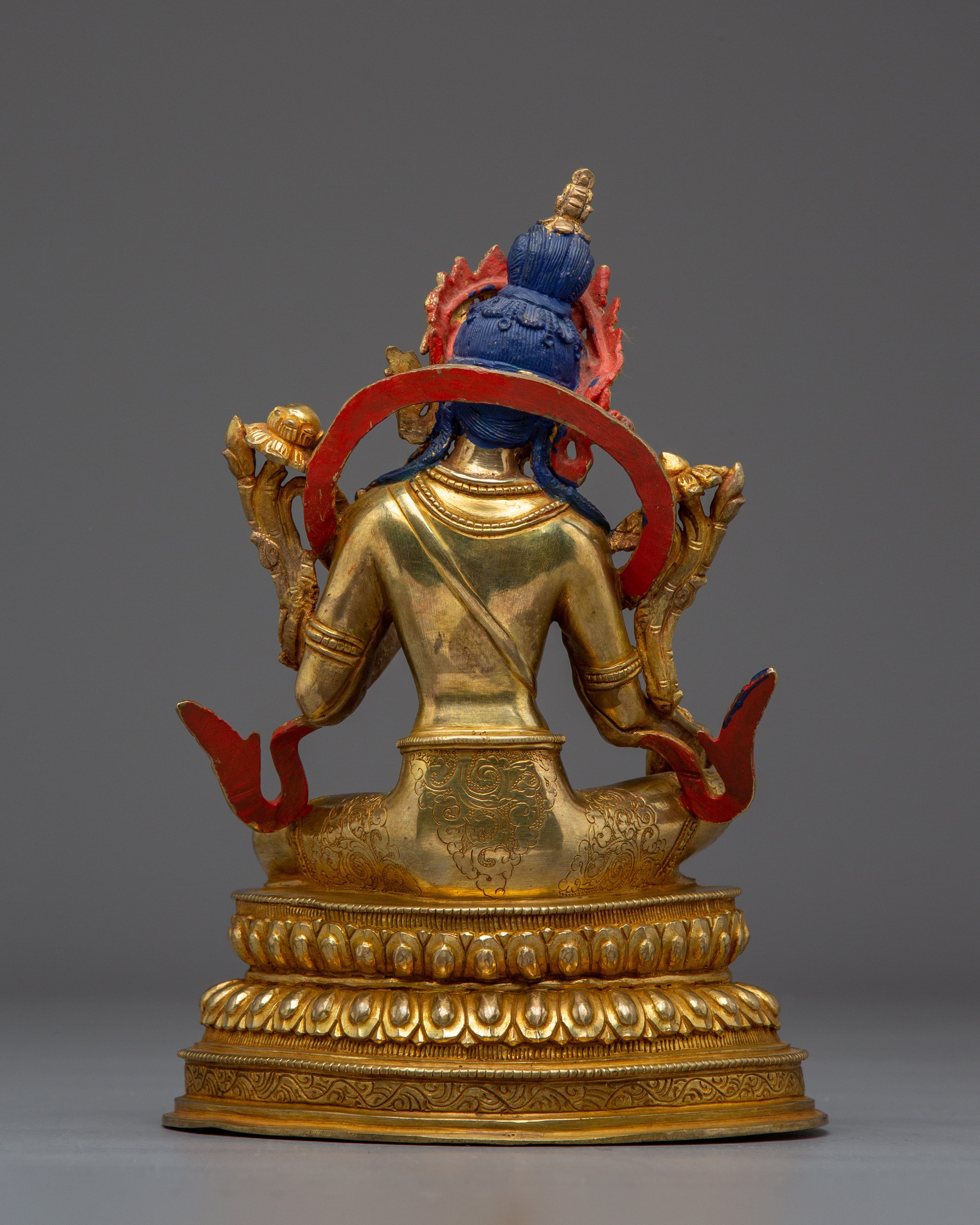 Female Goddess Green Tara Artwork | Spiritual Protection Deity