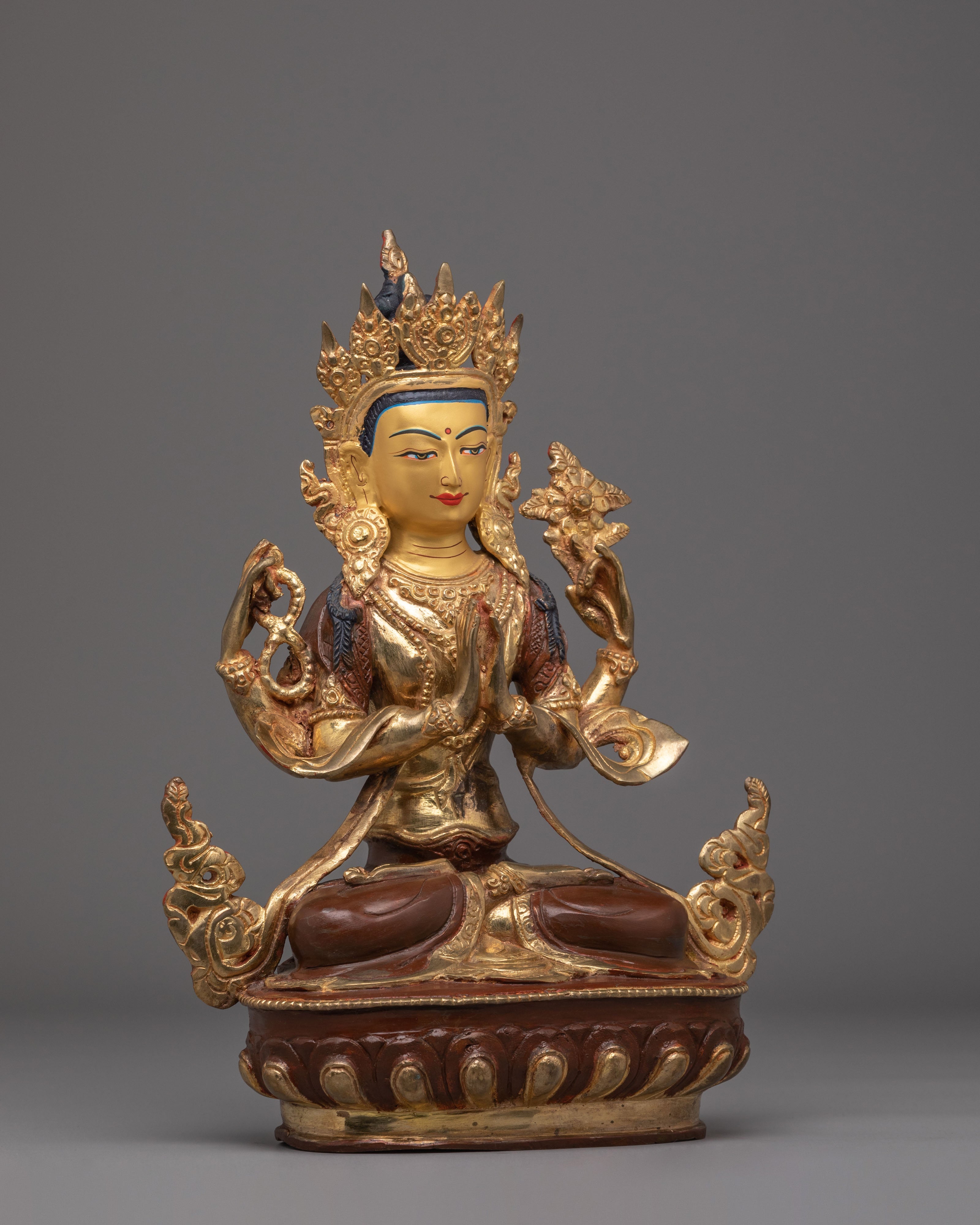 Himalayan Holy Chenrezig Statue | The Bodhisattva of Compassion