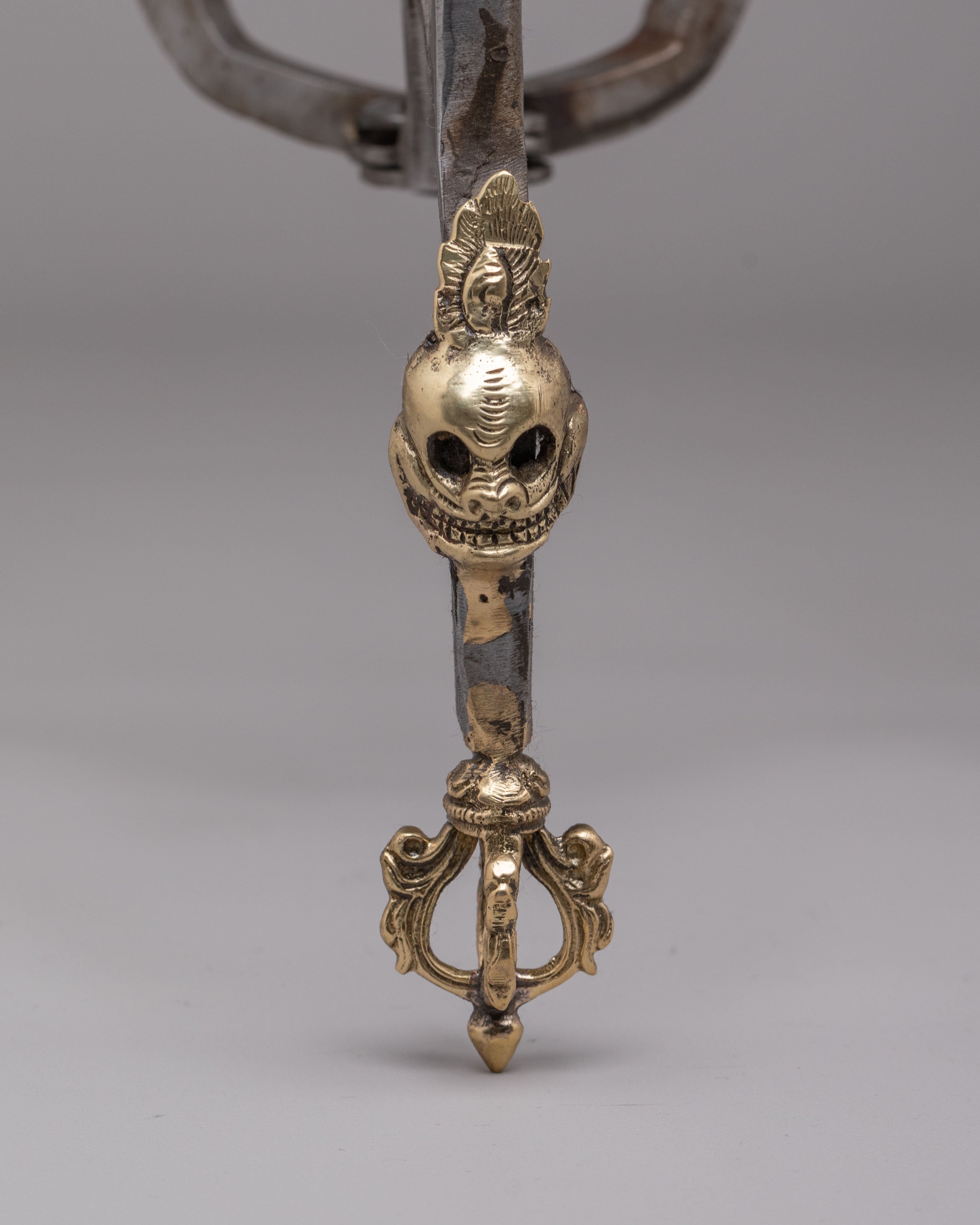 Handcrafted Kapala Stand | Sacred Tibetan Ritual Offering Vessel