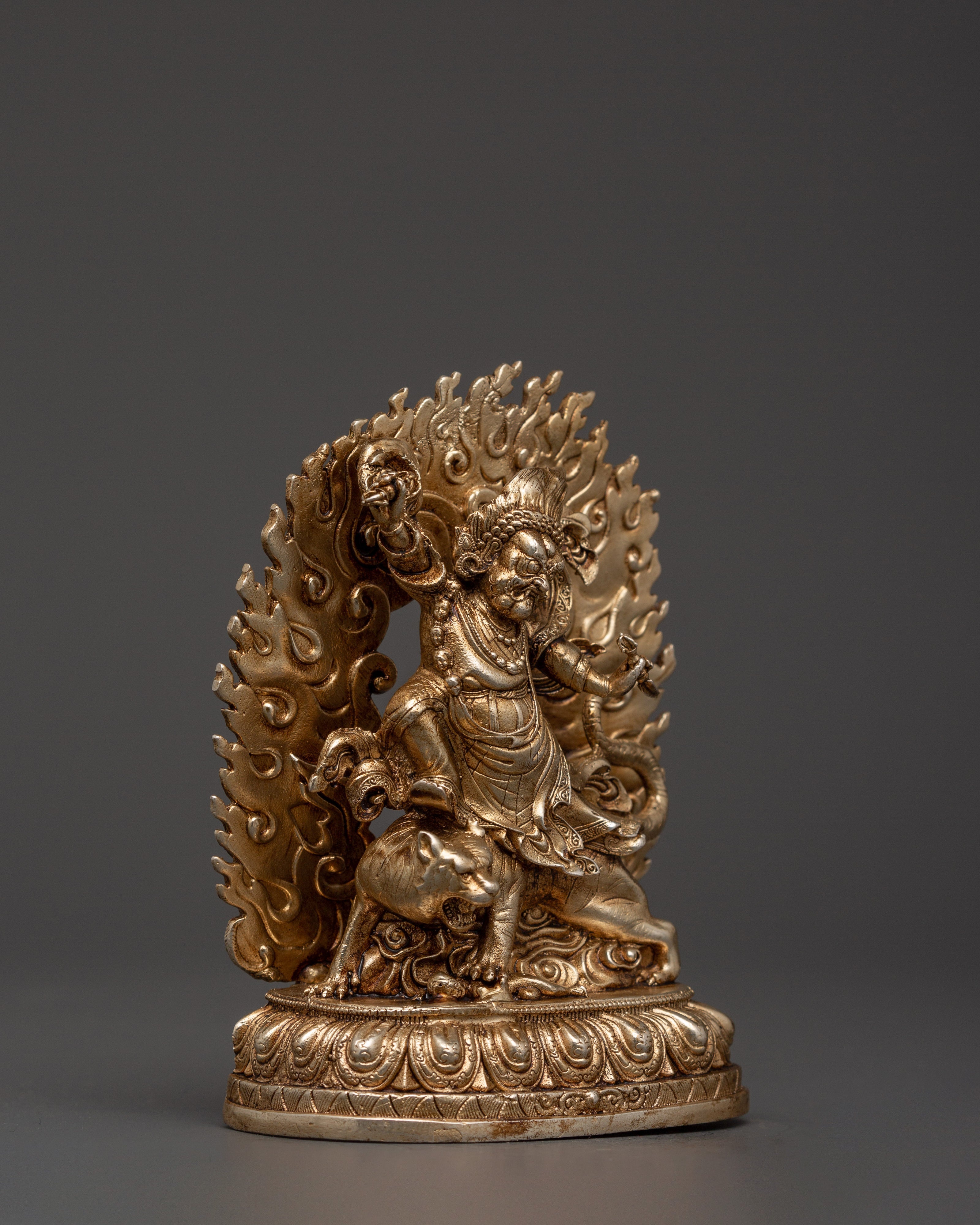 Guru Dorje Drollo Sculpture | A Fierce Statue for Your Spiritual Practice