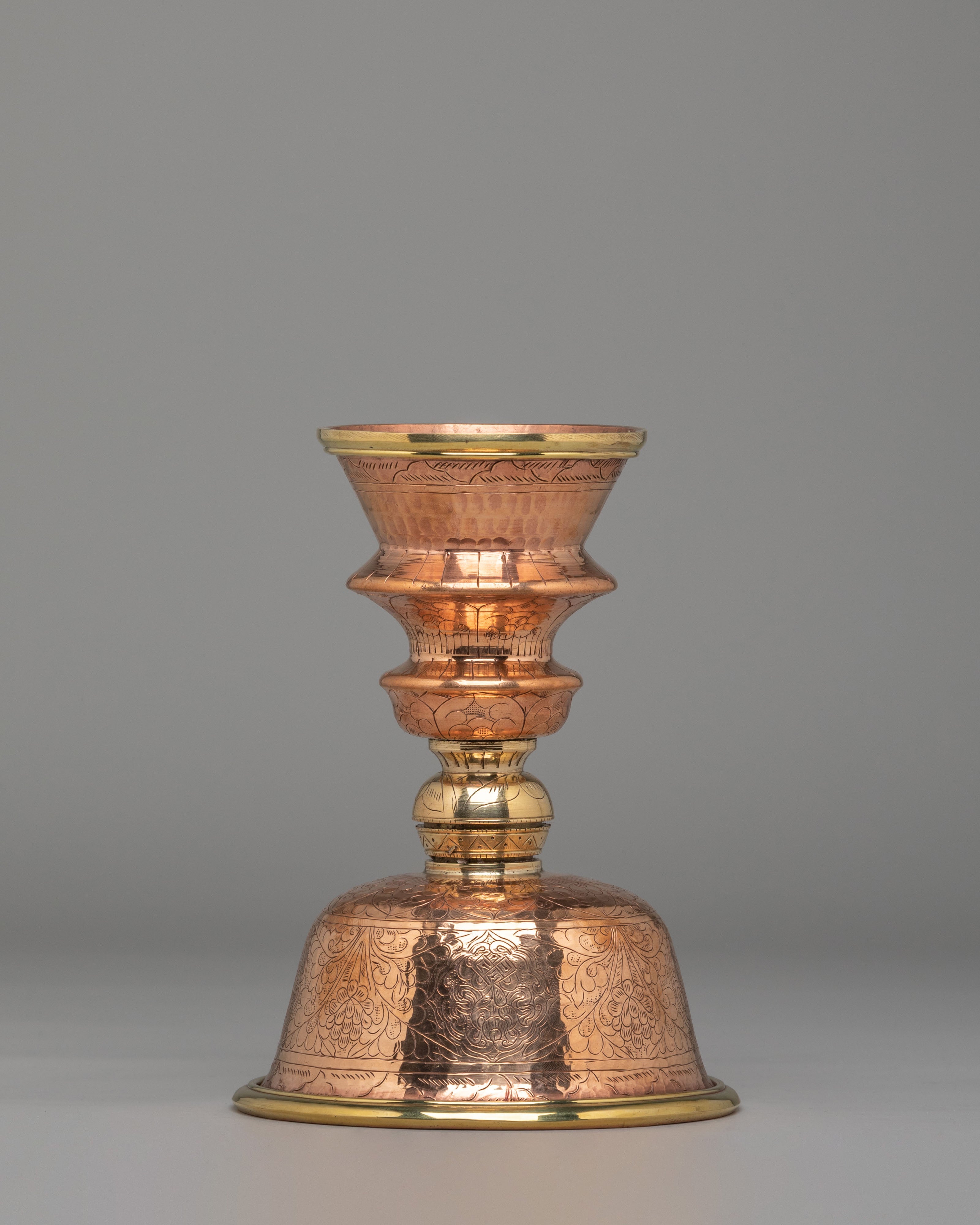 Buddhist Butter Lamp for Ritual | Offering Light to Deities