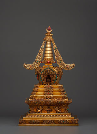 Spiritual meditation Stupa