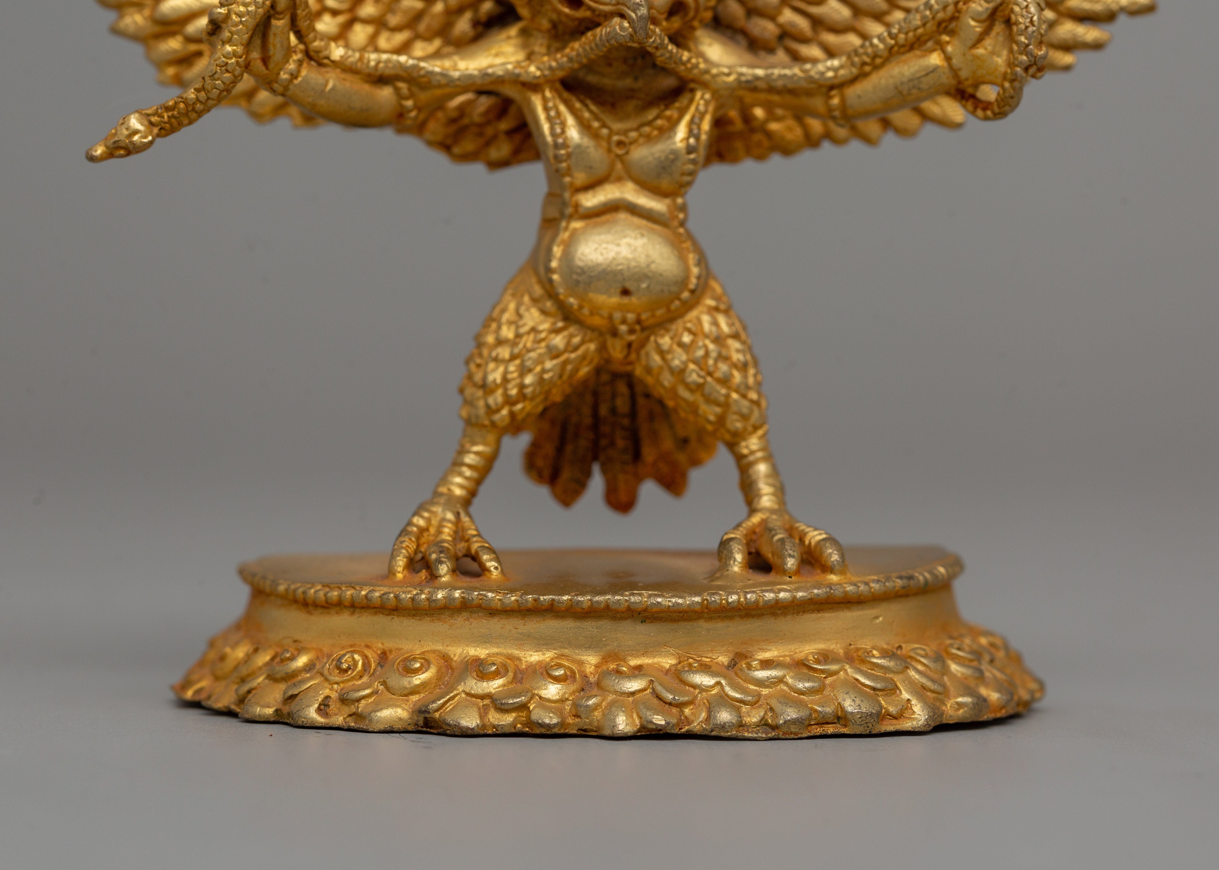 Garuda God of strength Statue for Dharma | 8.5 cm Tall Figurine