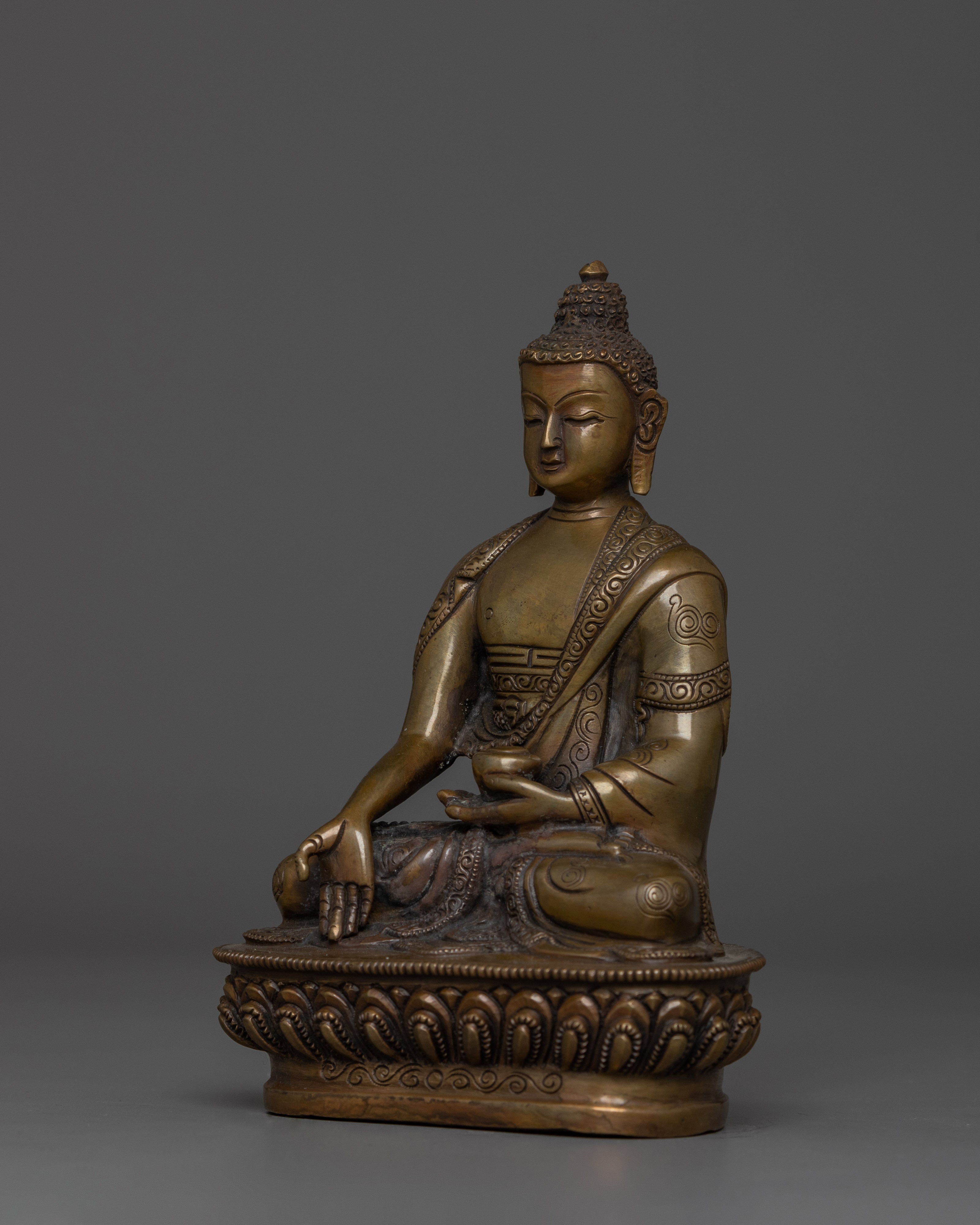 Handcrafted Buddhist Statue of Ratnasambhava | Jewel-Born