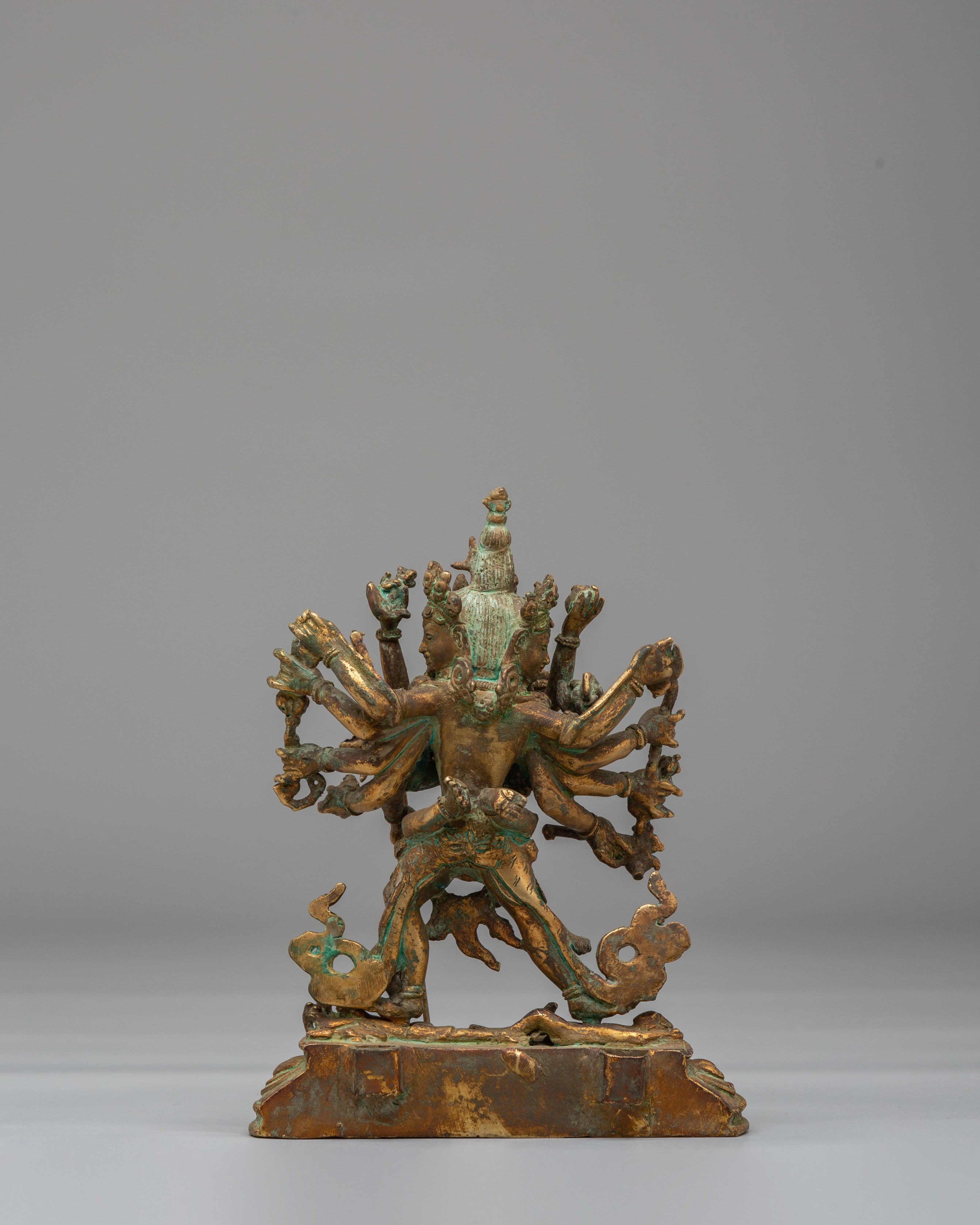 Handcrafted Chakrasamvara Figurine | Vajrayana Deity