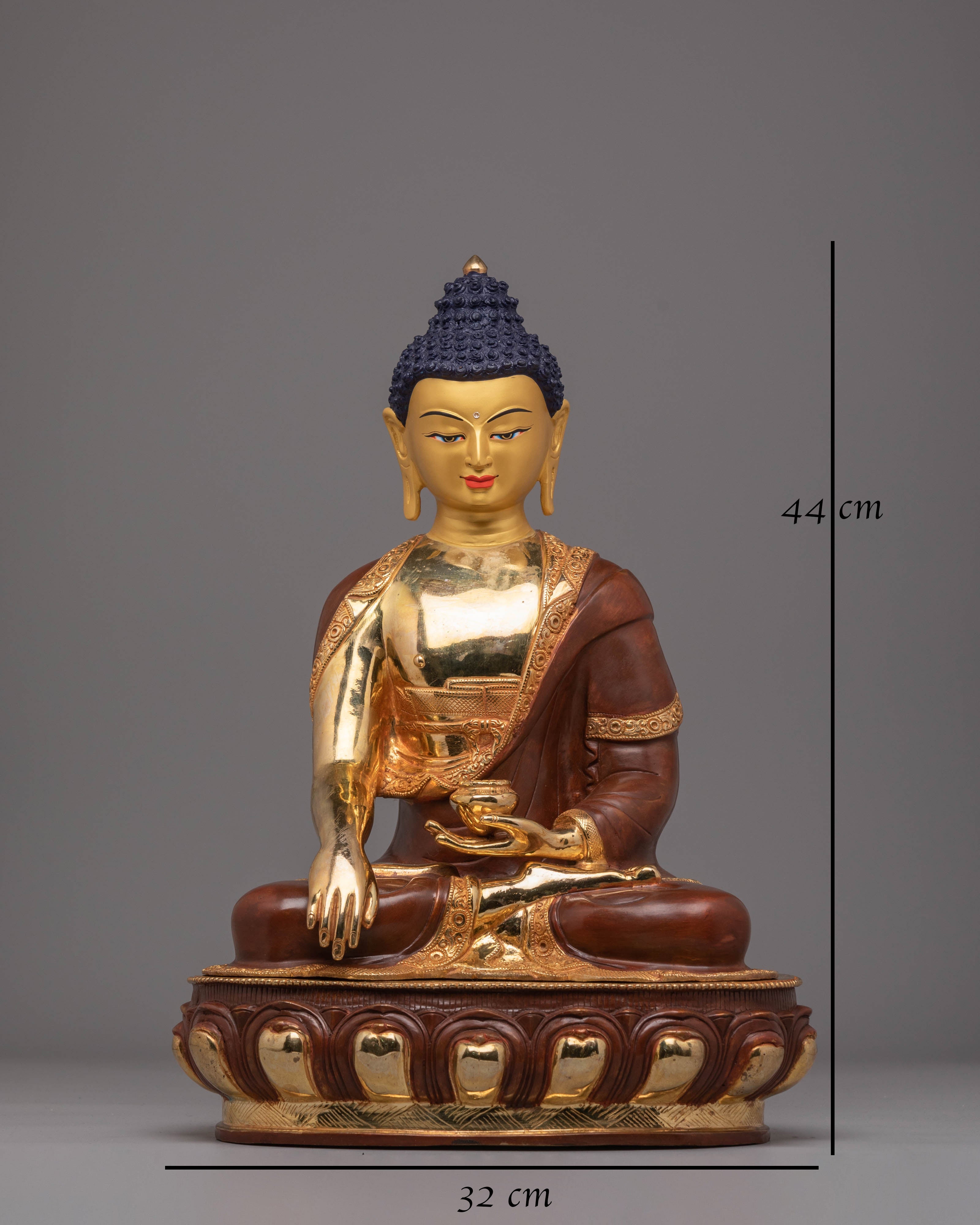 Tibetan Statue of Shakyamuni Buddha | Symbol of Enlightenment