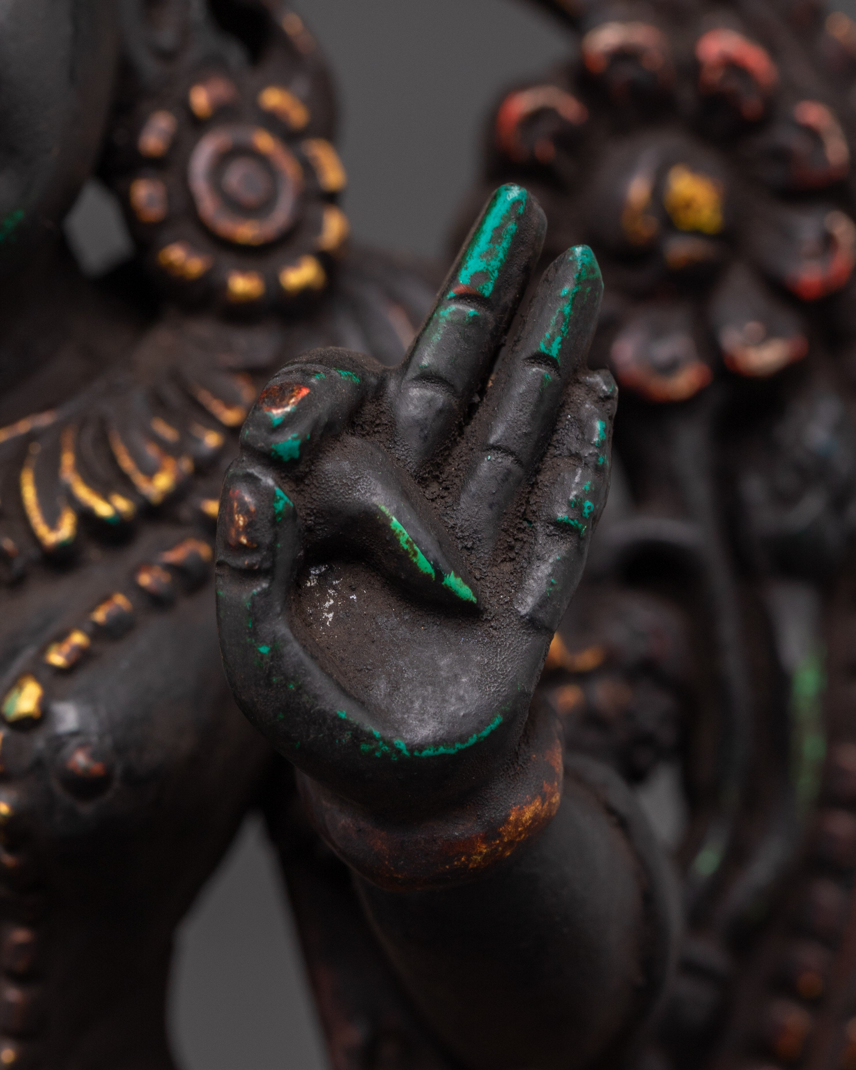 Handmade Tara Statue | Green Tara