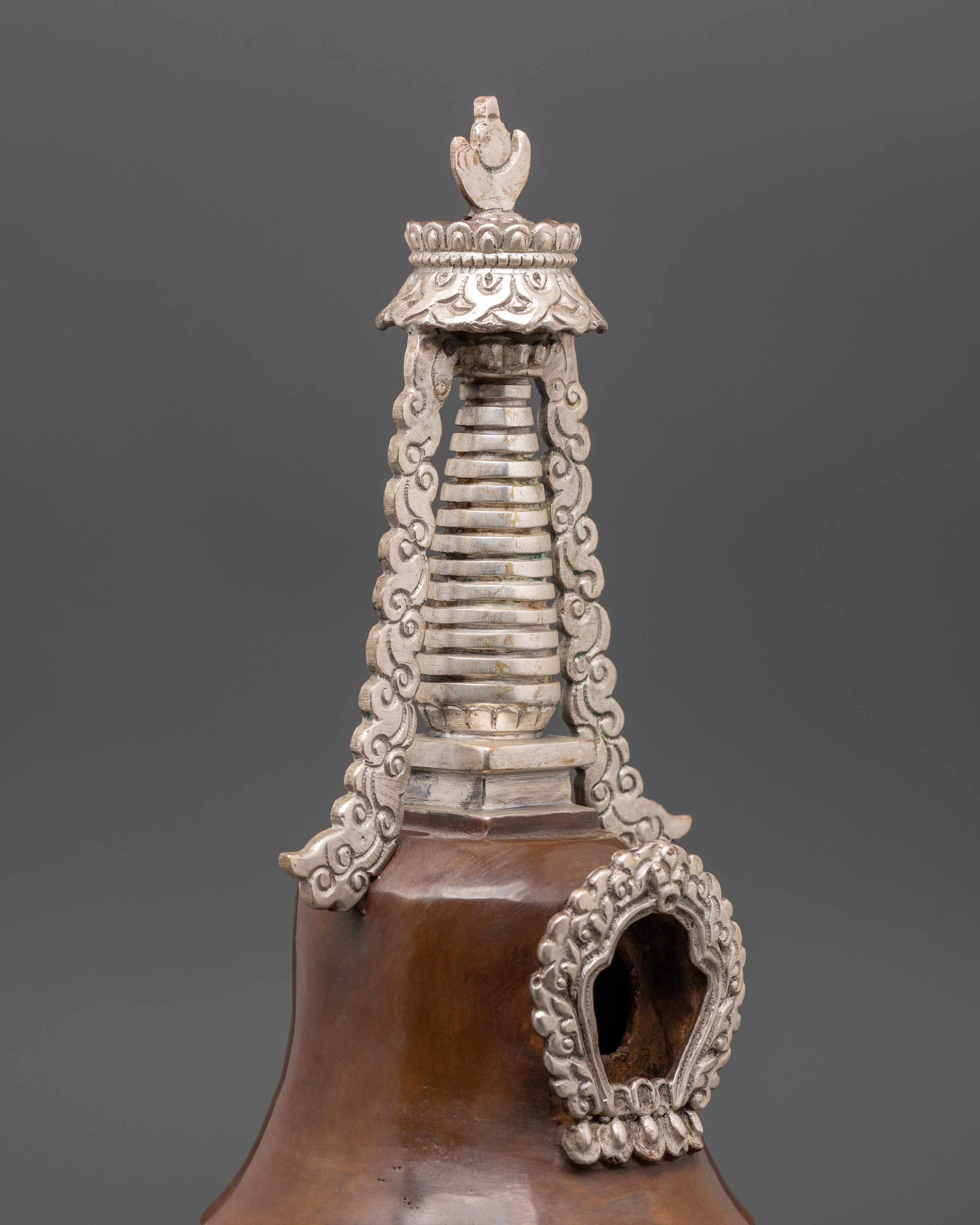 Handcrafted Buddhist Stupa Decor | Symbol of Peace