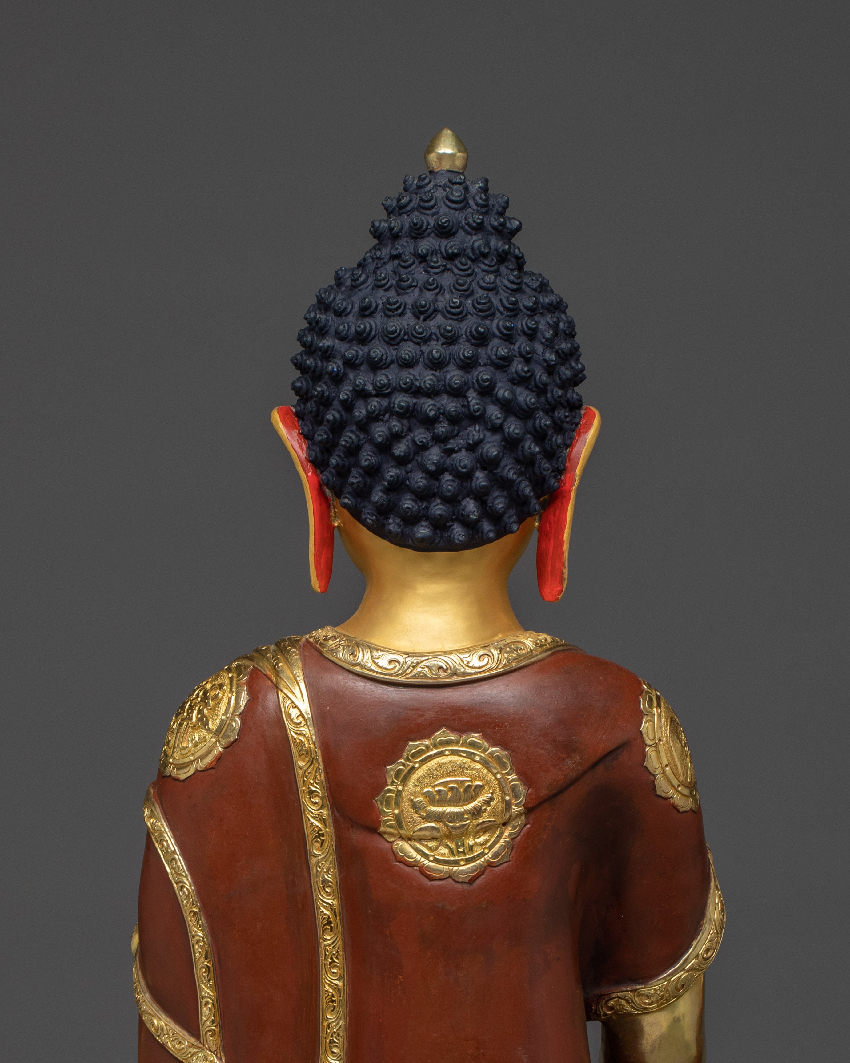 Authentic Tibetan Shakyamuni Buddha Statue | Sacred Buddhist Art