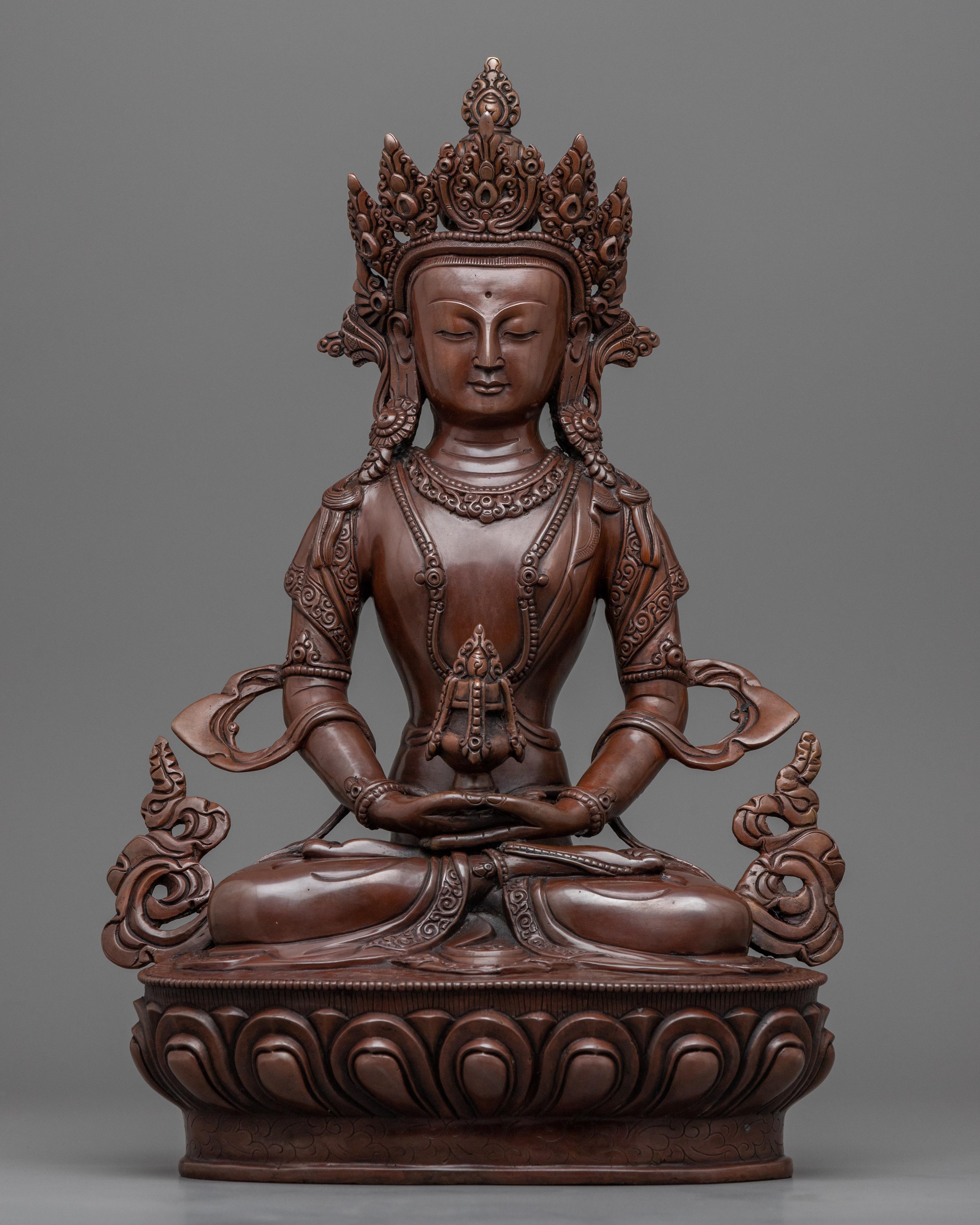 seated amitayus buddha