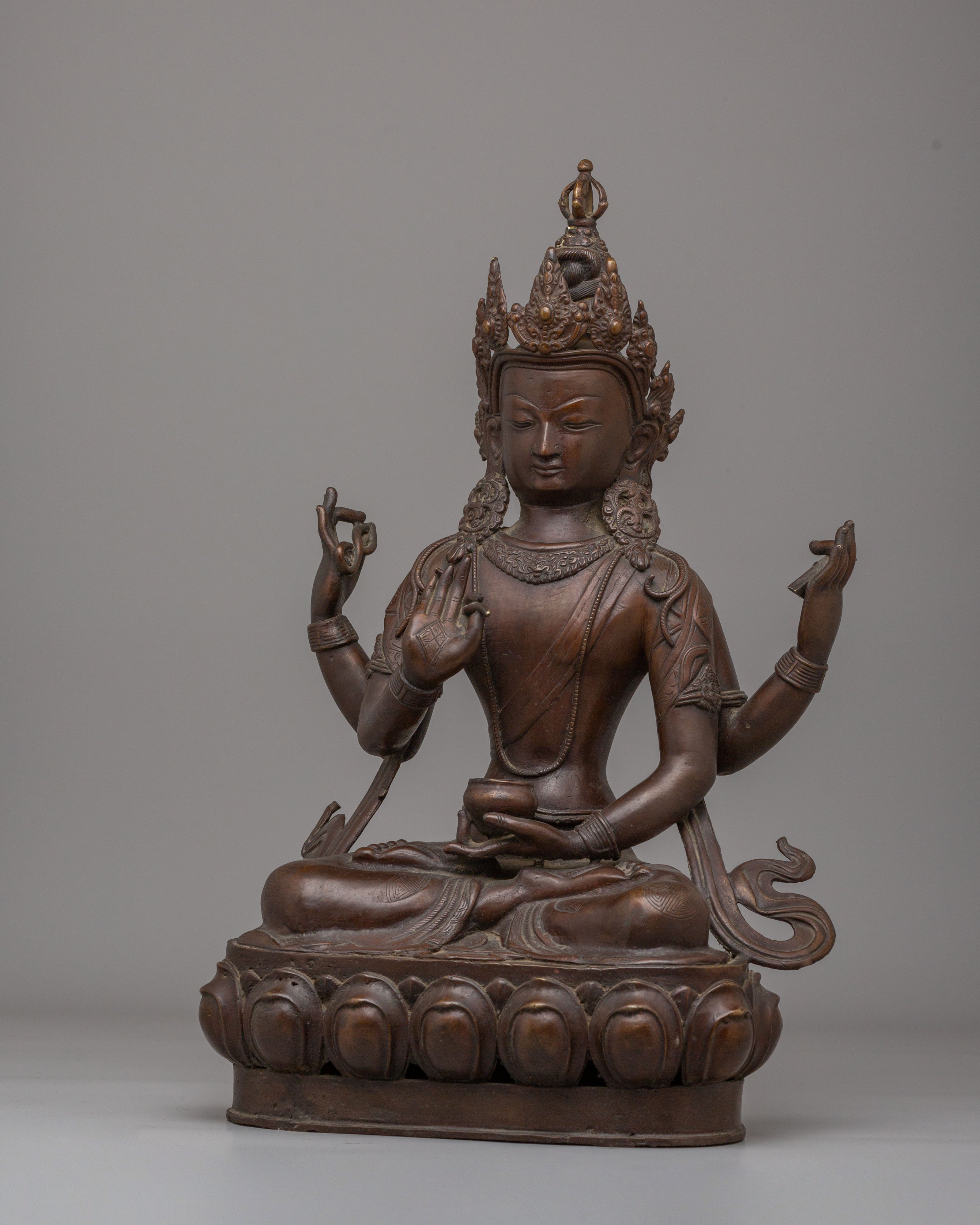 Prajnaparamita Bodhisattva Statue | Perfect for Meditation and Ritual Practices