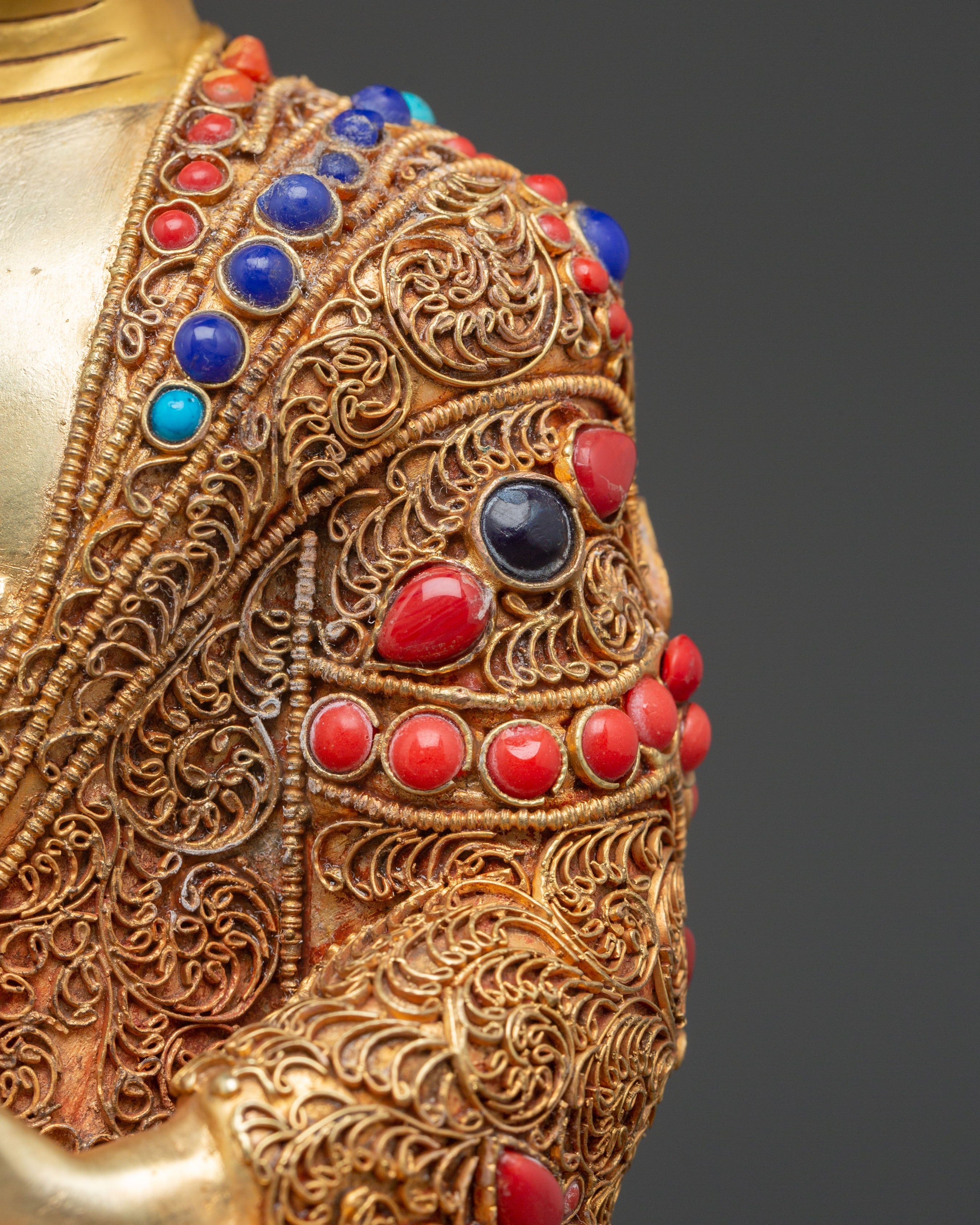 Tibetan Medicine Buddha Figurine | Healing Deity