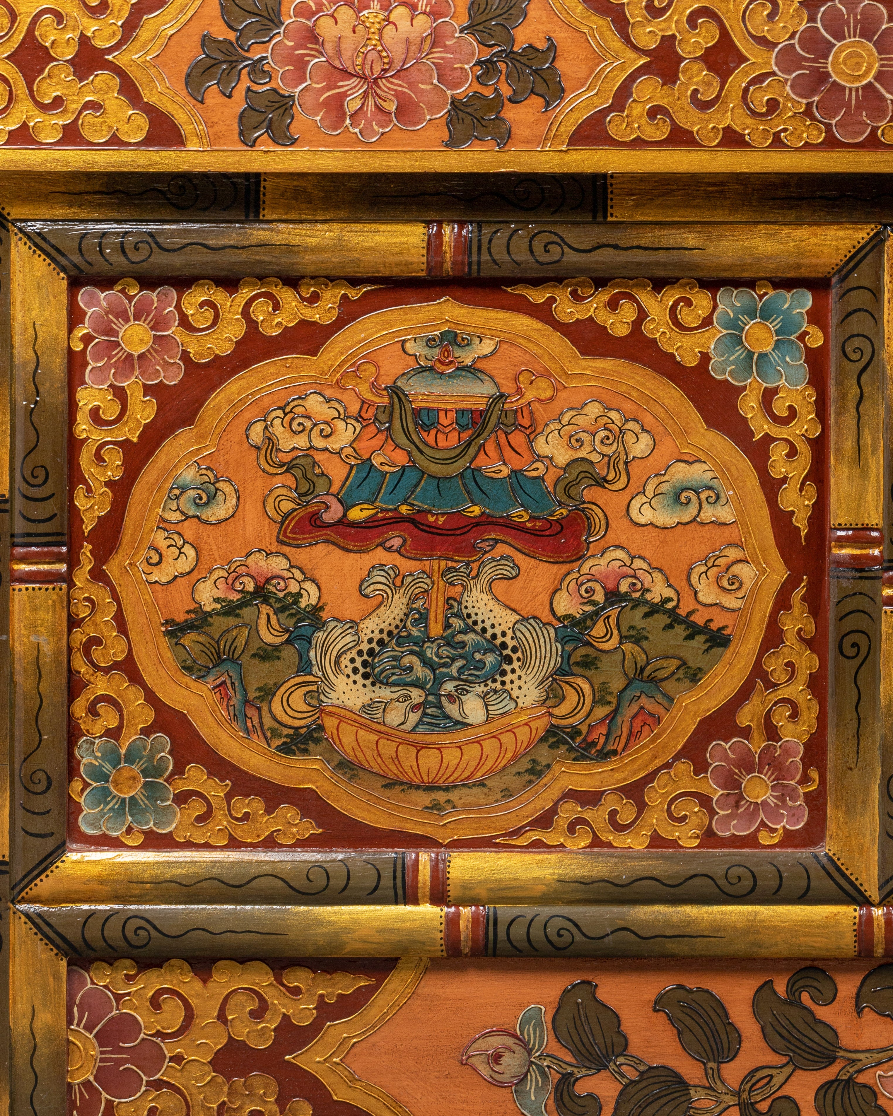 Traditional Tibetan Folding Table | Rituals & Spiritual Spaces