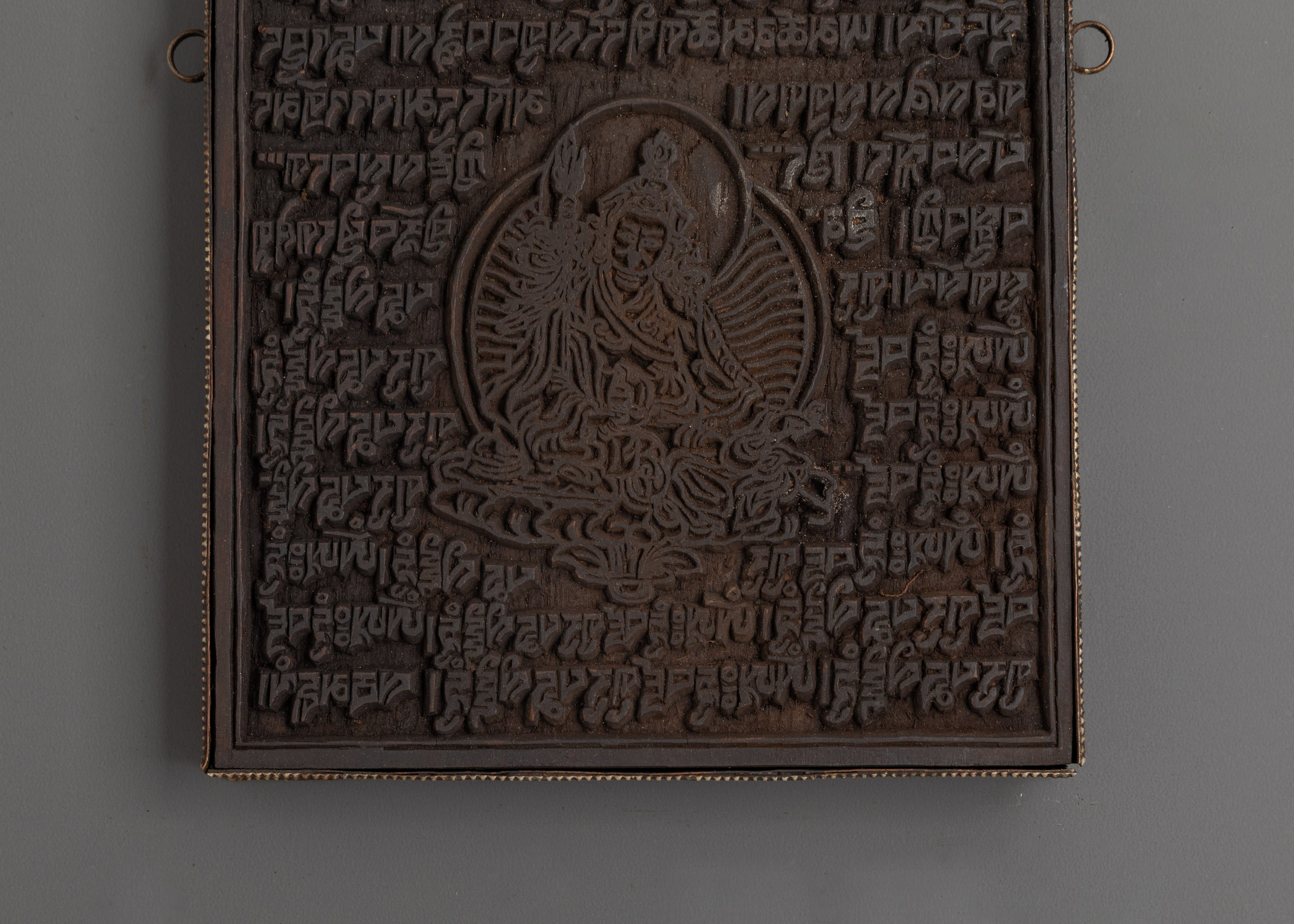 Tibetan Art Handcrafted Stamp | Engraved Buddhist Art
