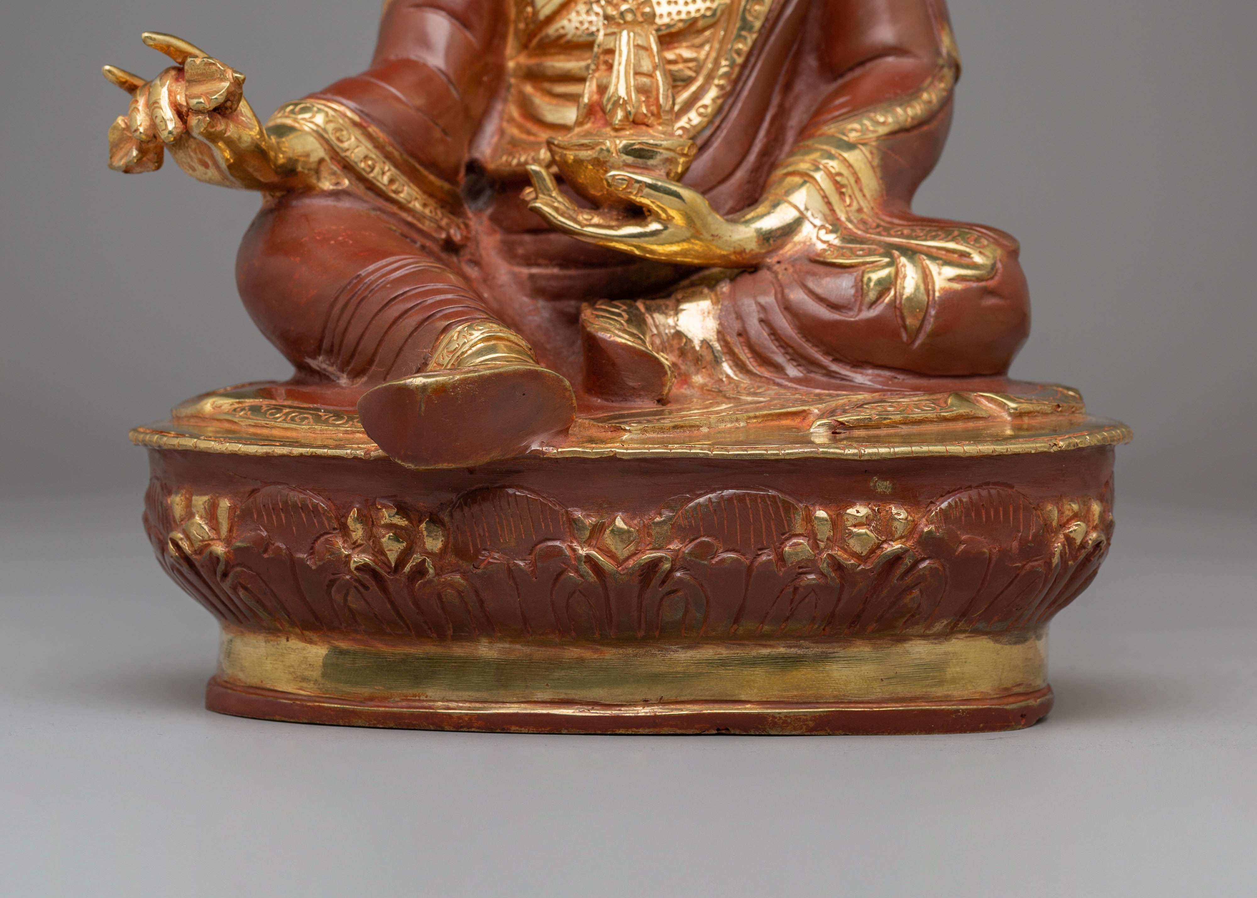Handcrafted Guru Padmasambhava Statue | Spiritual Decor
