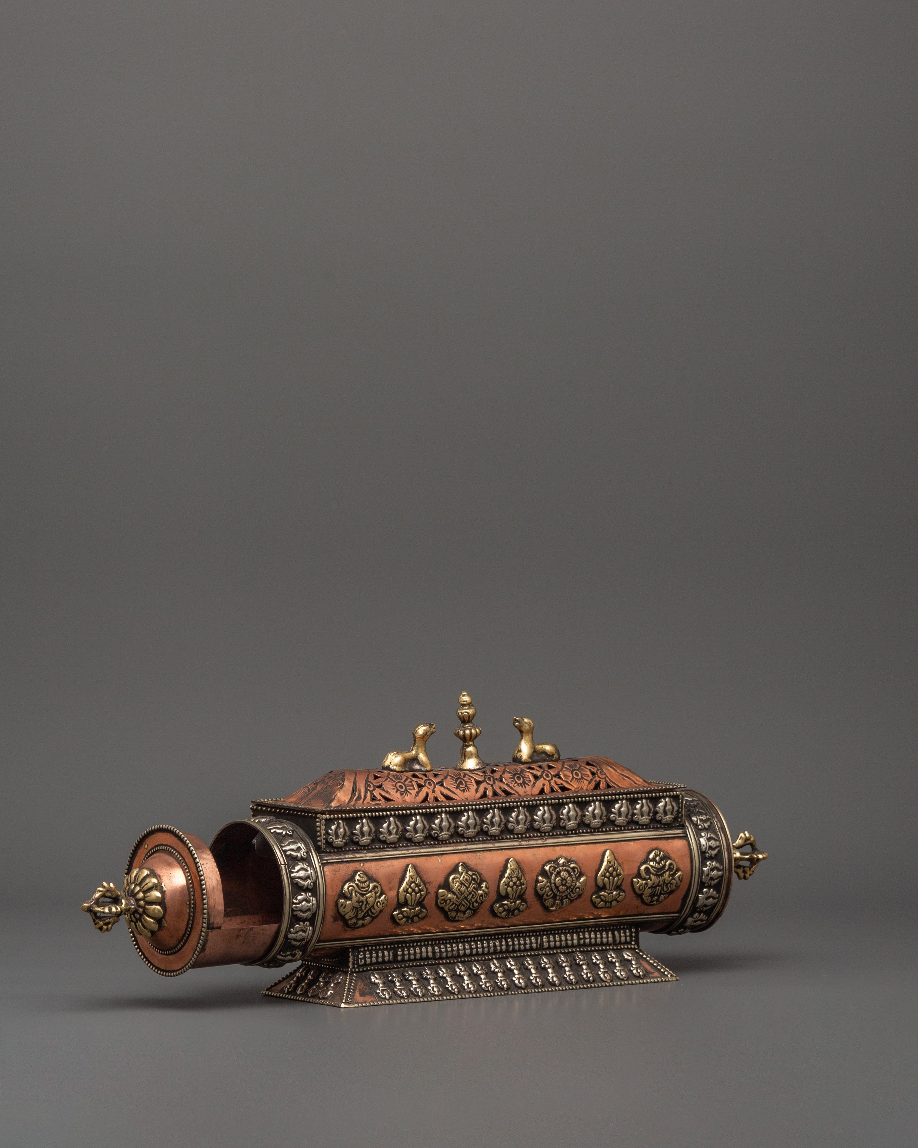 Beautiful Tibetan Incense Burner | Buddhist Prayer Box